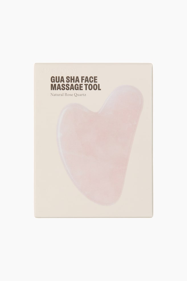 Gua Sha al quarzo rosa-Rosa - 2