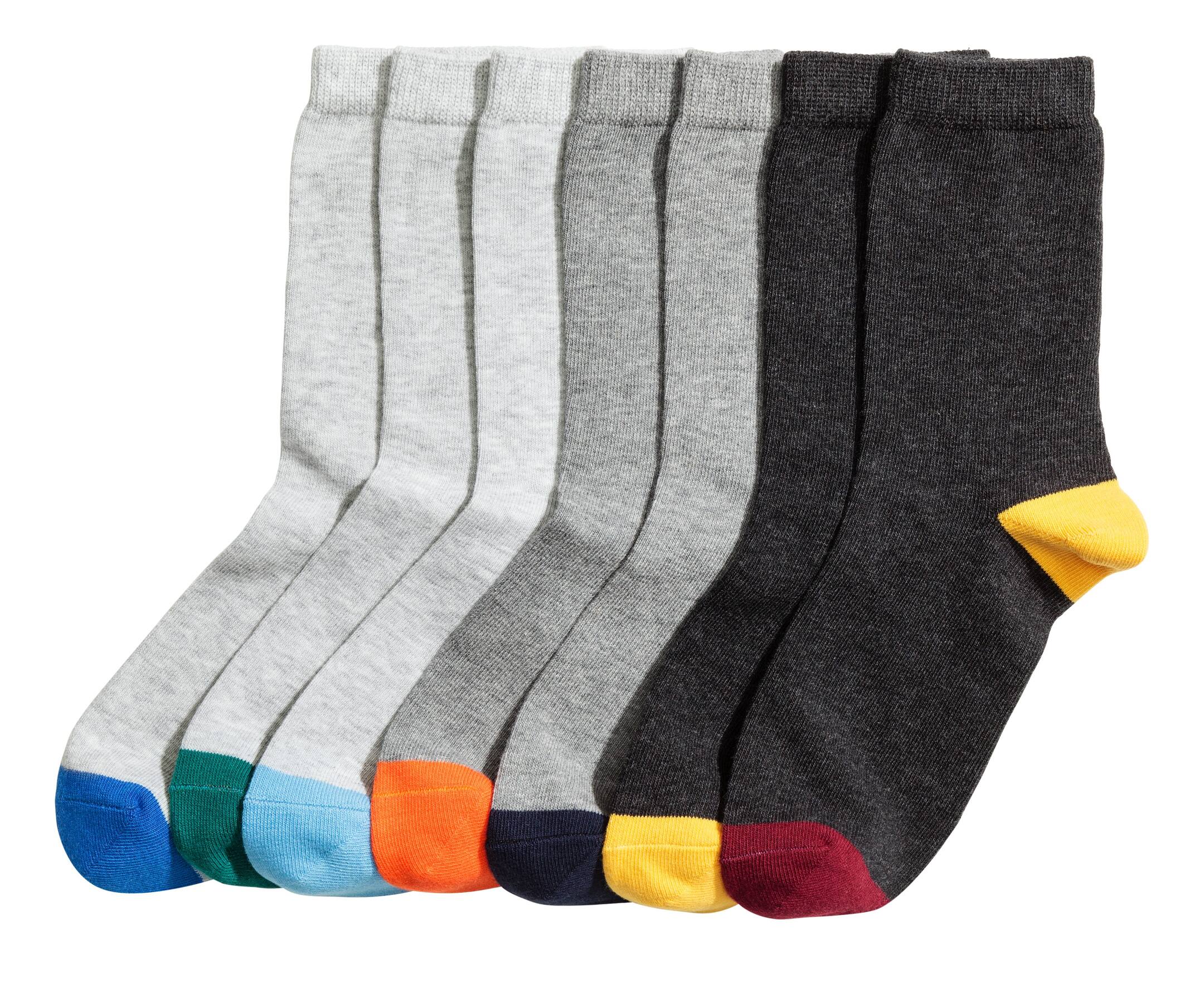 View larger image: 7-pack socks - Grey - Kids | H&M GB 1