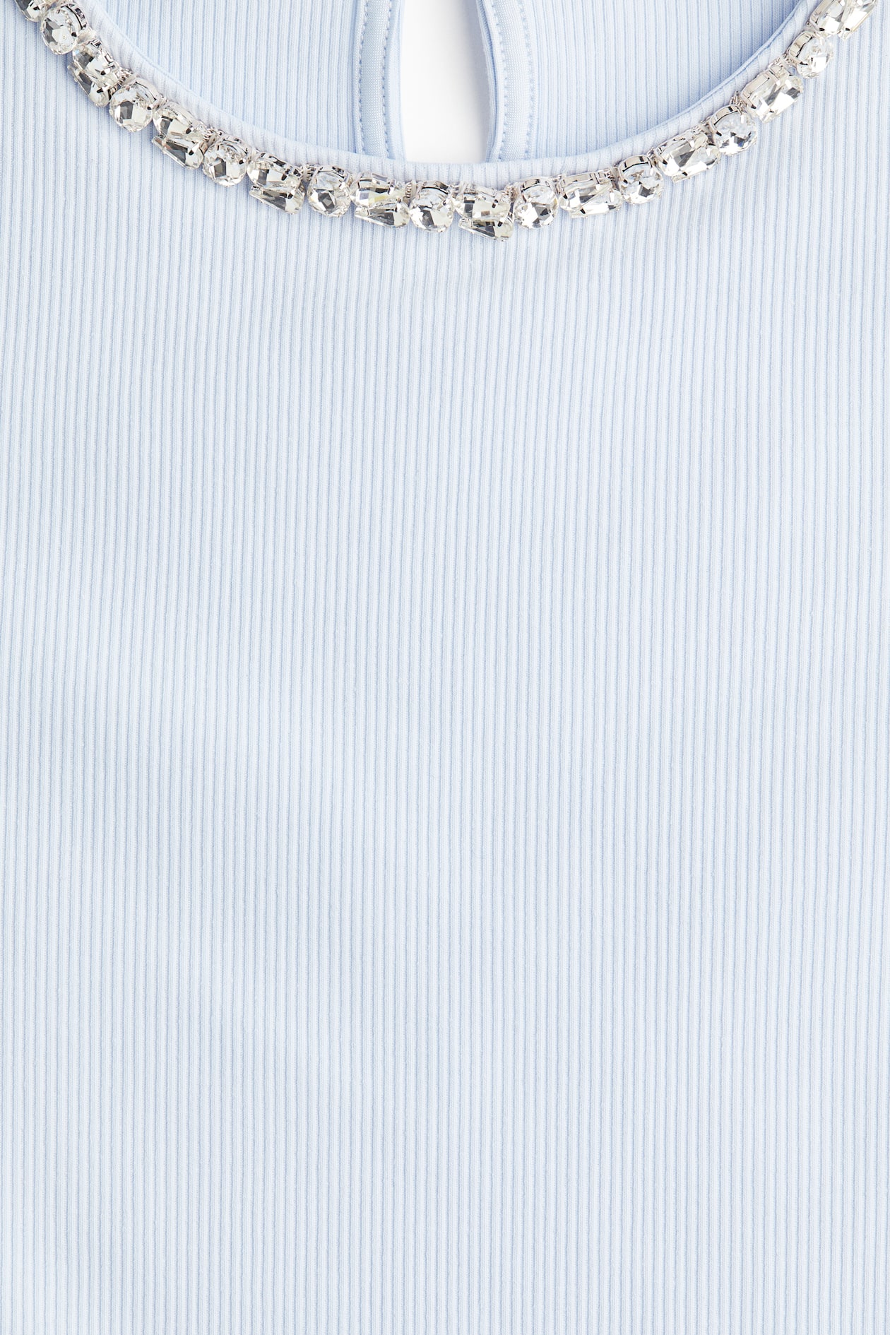 Rhinestone-Embellished T-Shirt - image 5