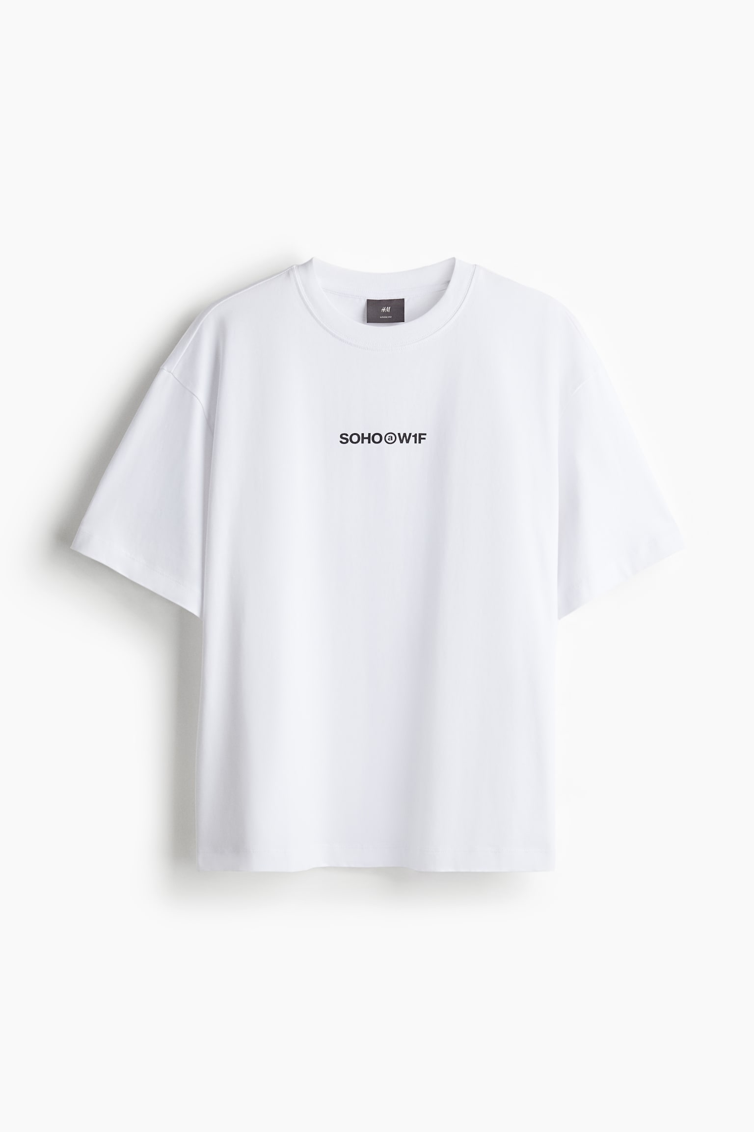 Loose Fit Printed T-shirt - White/Soho/White/Los Angeles/White/Fairfax/Black/Soho Heights/Steel green/Soho Heights/Beige/La Brea/White/Los Angeles/Dark grey/Brick red - 2