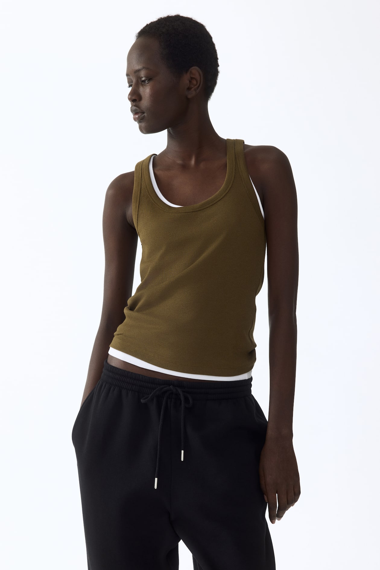 Ribbed Tank Top - image 2