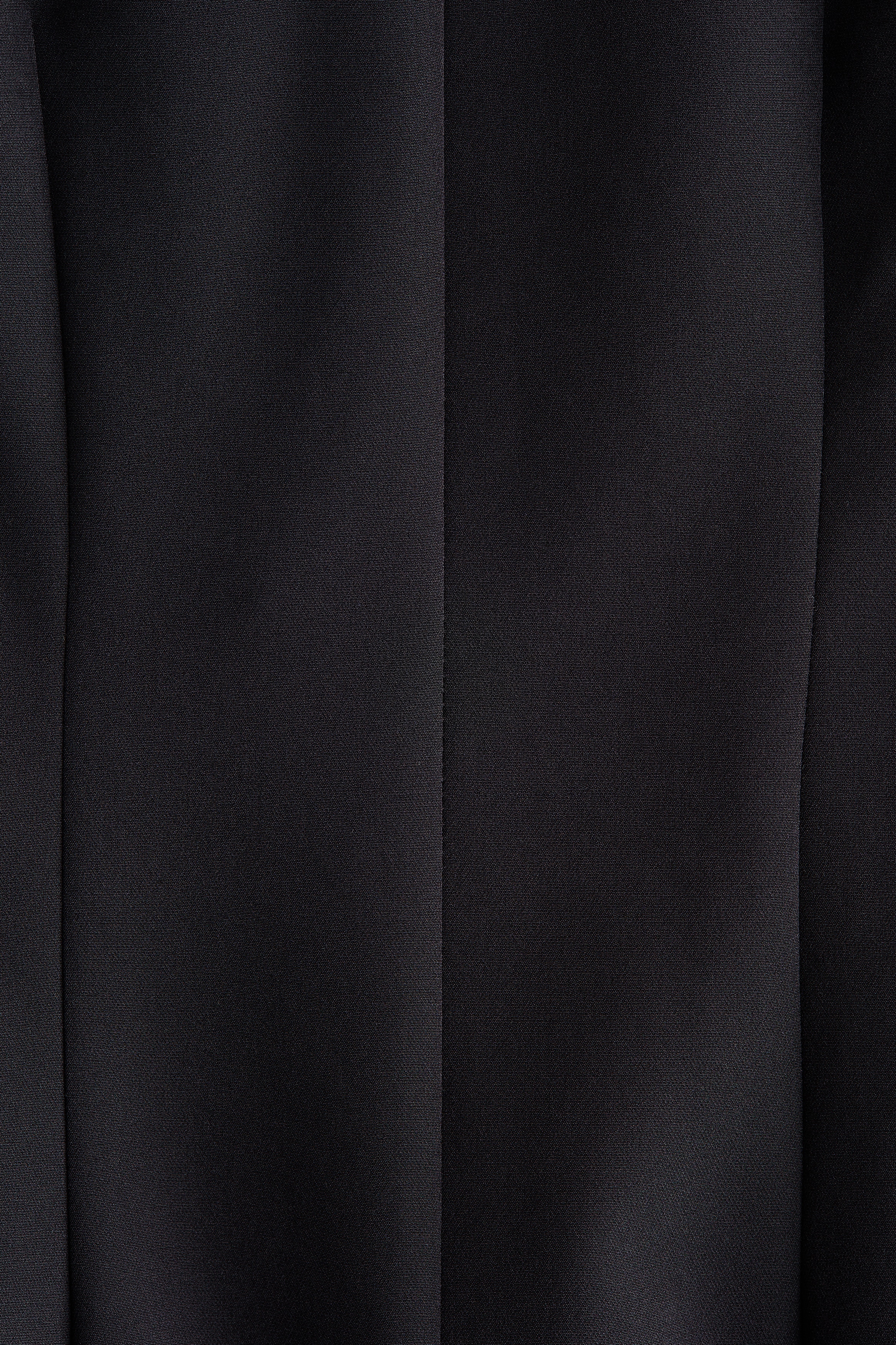 Ladies - Black Open-Back Dress - Size: L - H&M