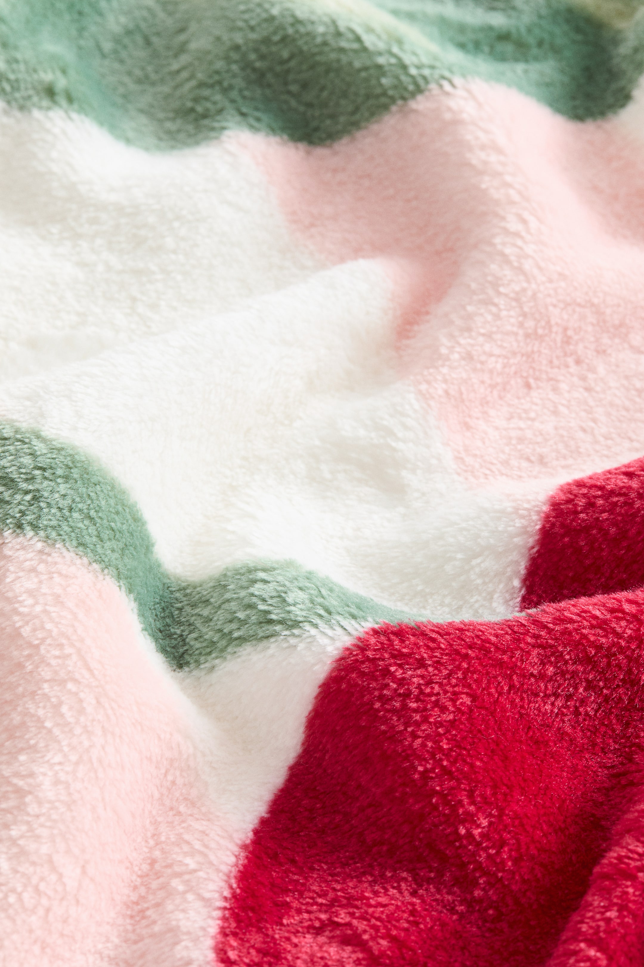 Couverture en polar à motif
