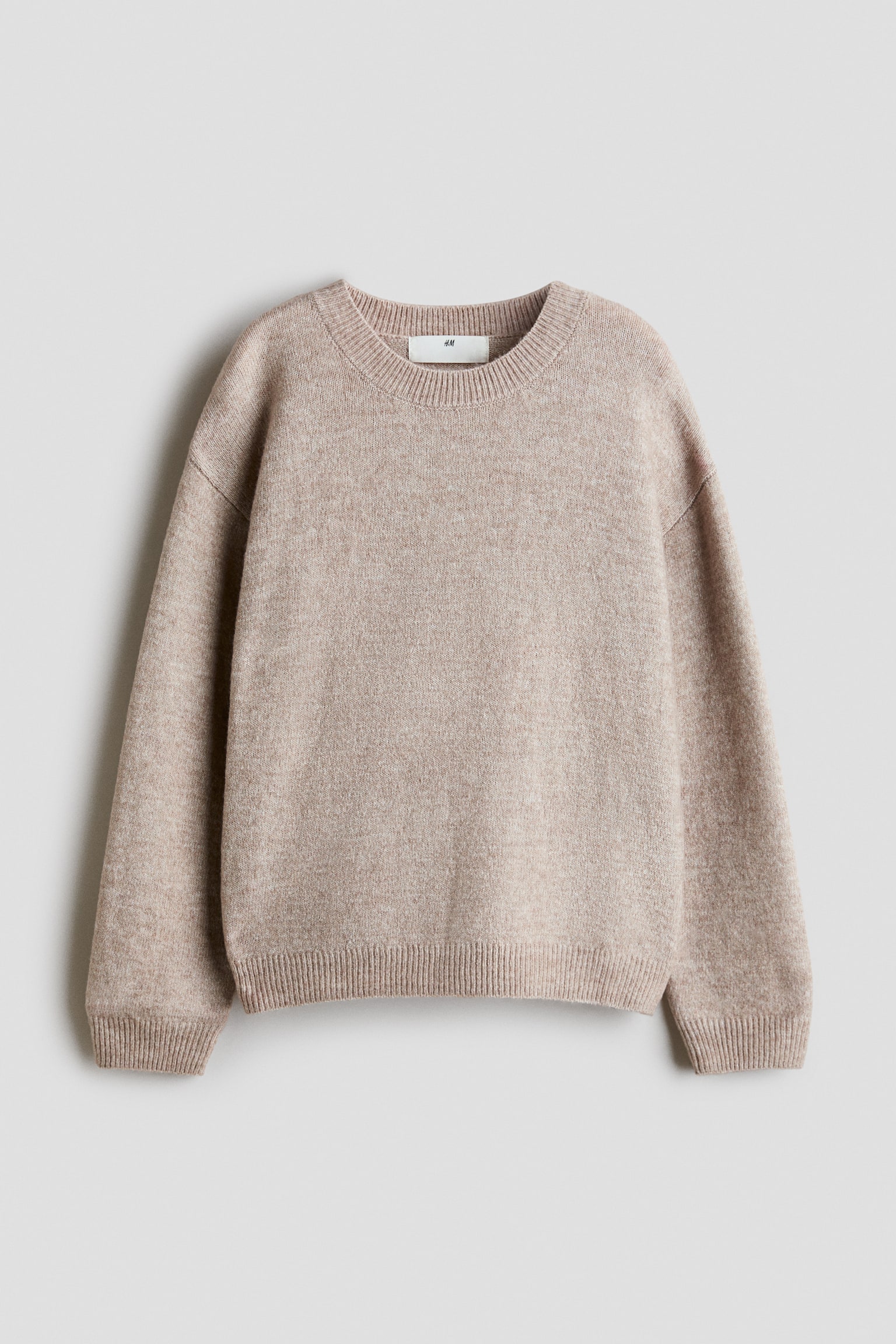 Pullover Loose Fit - Greige chiaro mélange/Grigio chiaro mélange/Bianco/Rosa mélange/Beige chiaro/Greige