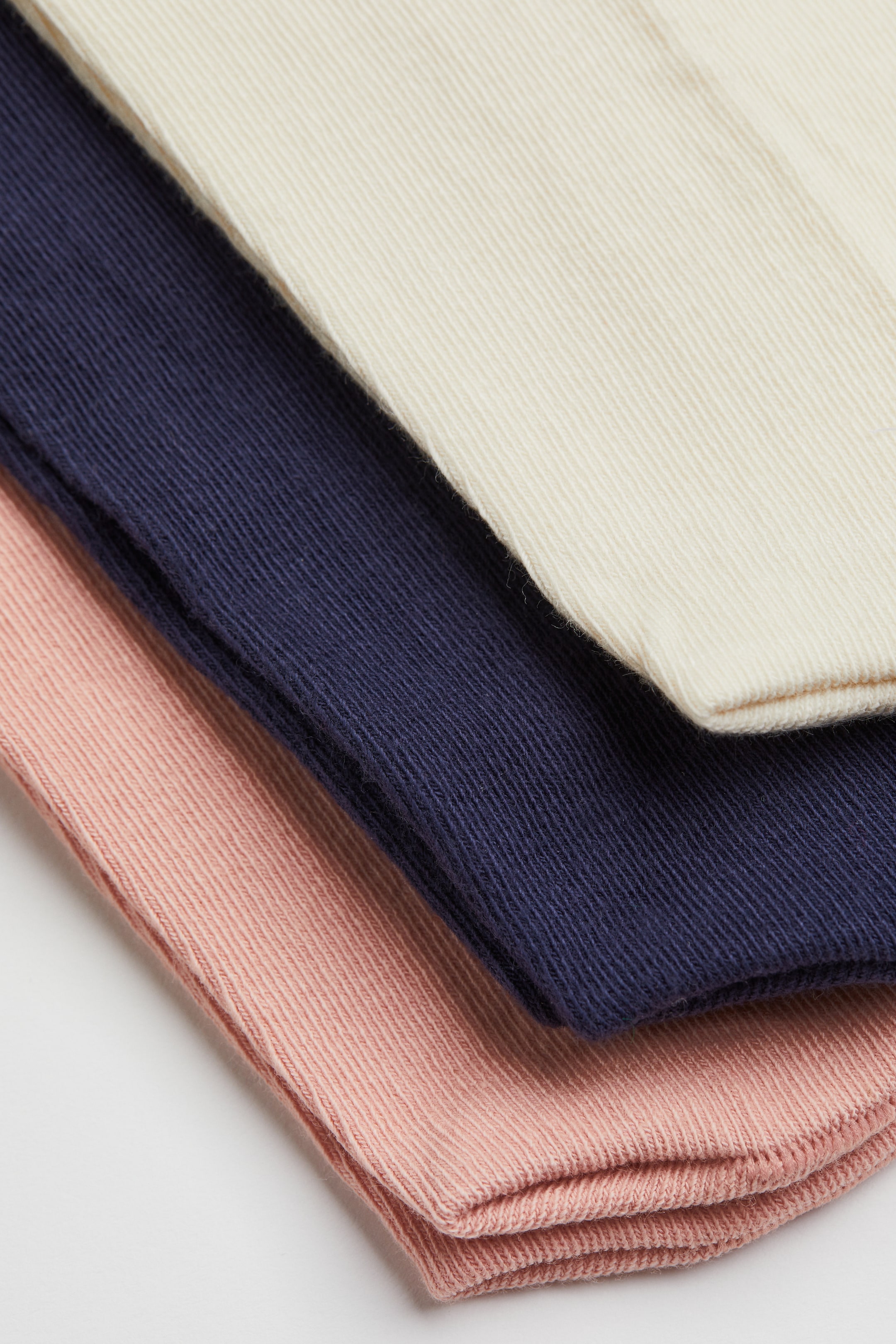 Größeres Bild ansehen: 3-Pack Feinstrick-Strumpfhosen - Marineblau/Rosa/Hellbeige - Kids | H&M DE 2