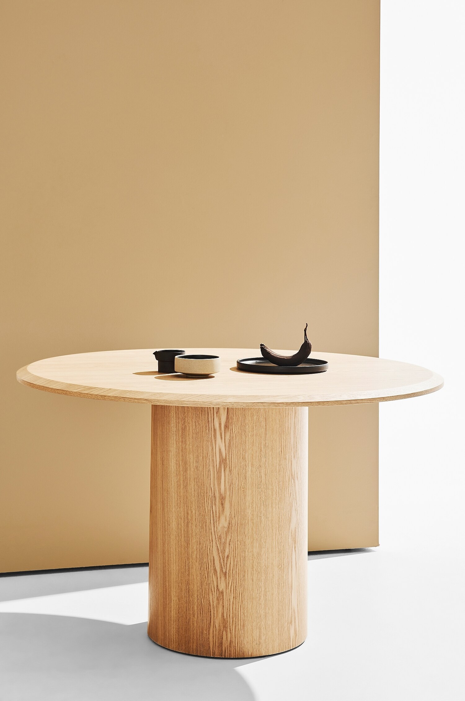 Table À Manger Joon - Ask/Plaqué Noyer