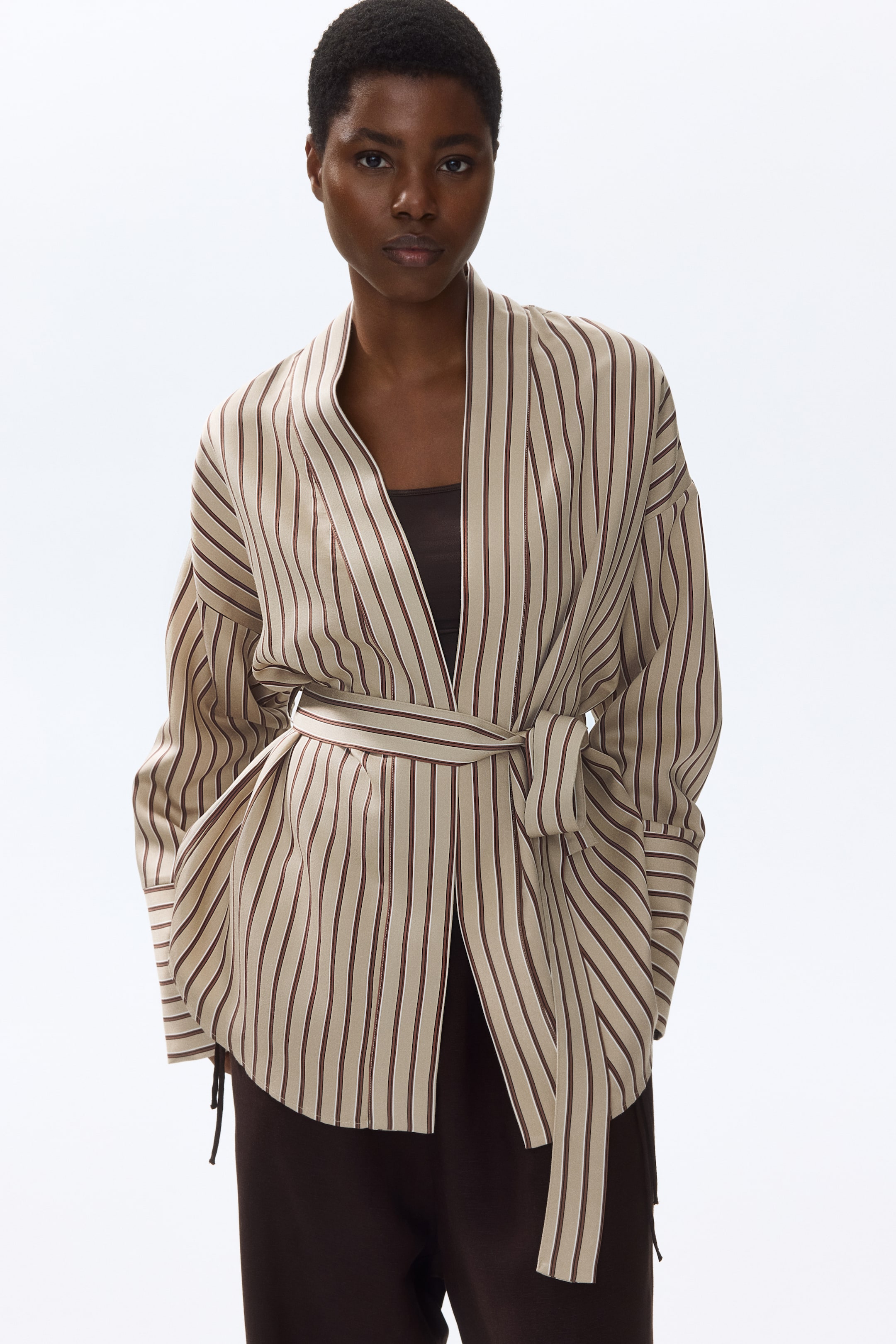 Женские ремни H&M Wrap Top with Tie Belt — фото 6