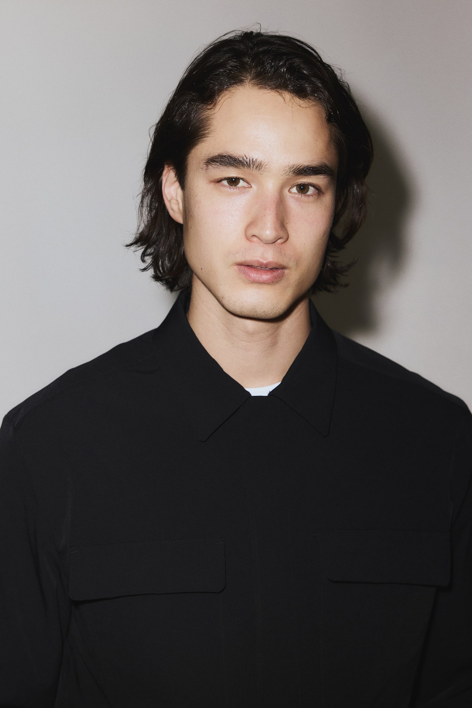 Водовідштовхувальна верхня сорочка - Чорний - 4