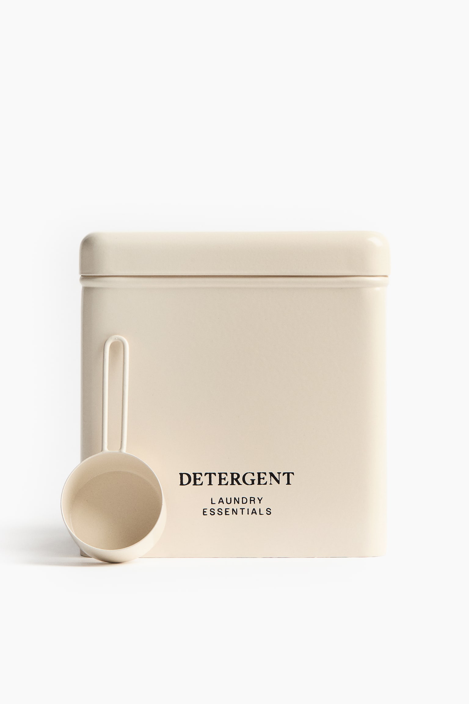 Laundry Detergent Canister - Light beige