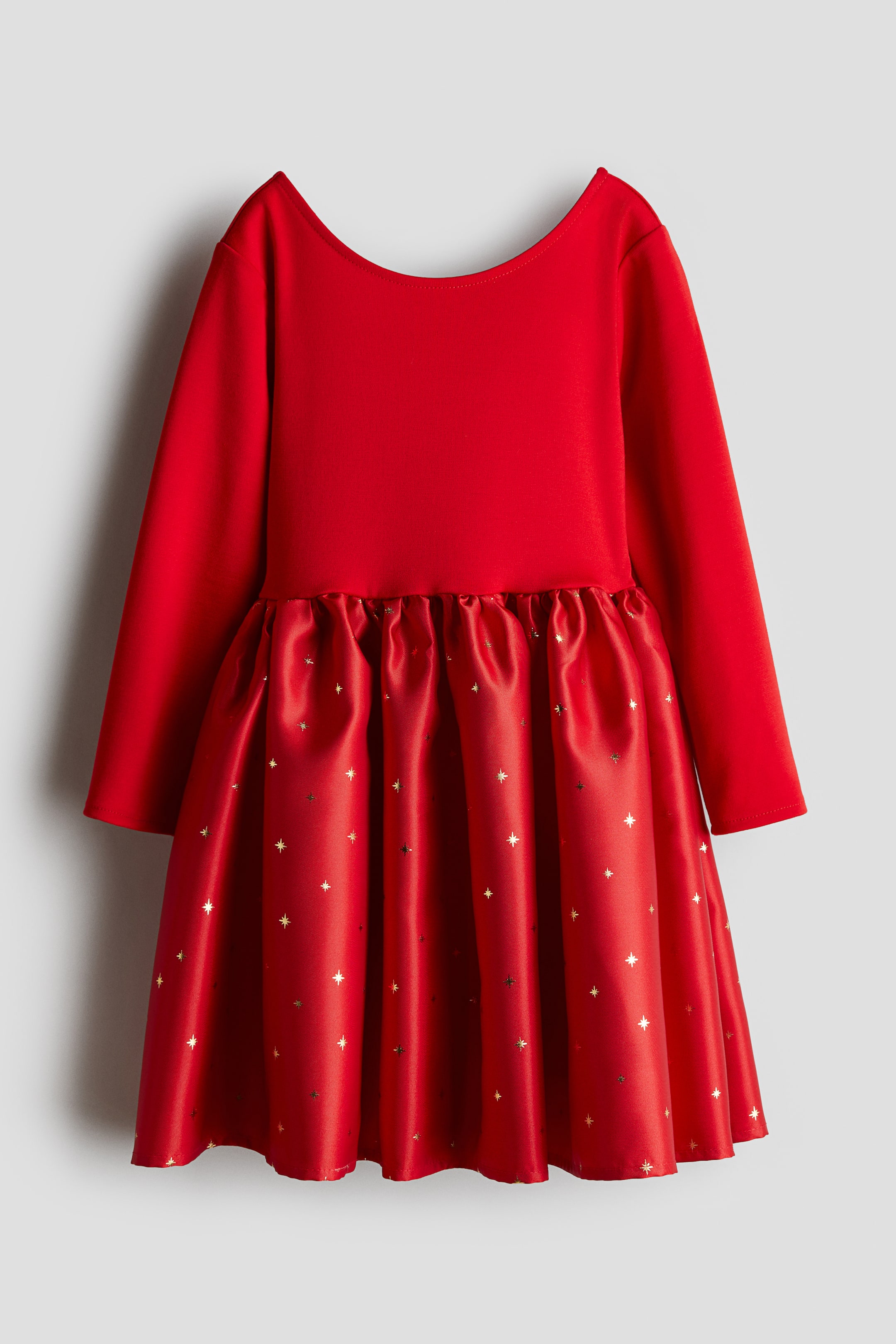 View larger image: Flared-skirt dress - Bright red - Kids | H&M IN 1