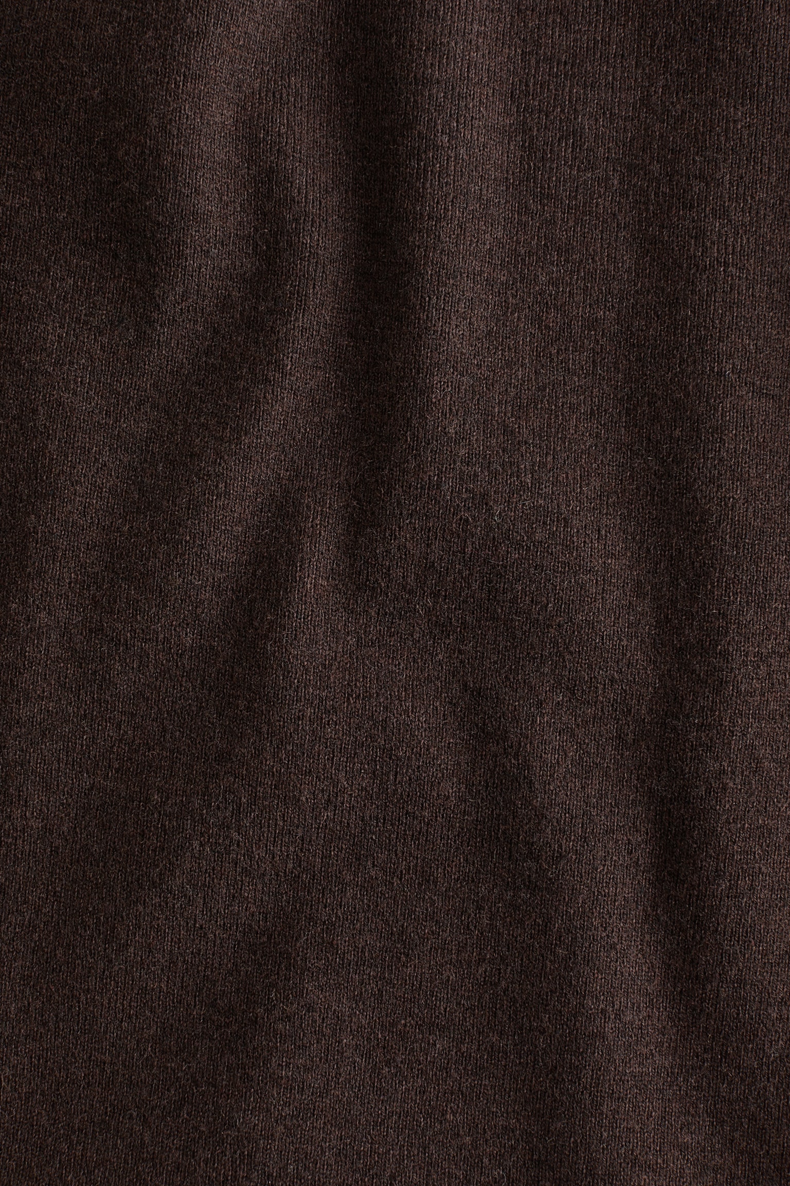 Женское платье H&M Belted Fine-Knit, цвет: Тёмный коричневый — фото 6