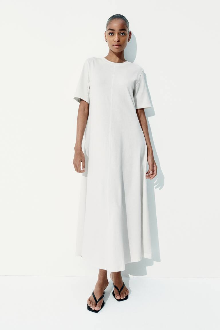 Outfit White Long T Shirt Dress T-Shirt Dress  Tibi Official