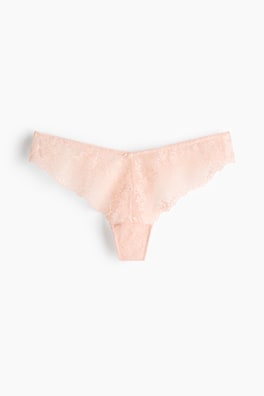 Trosa thong med broderier