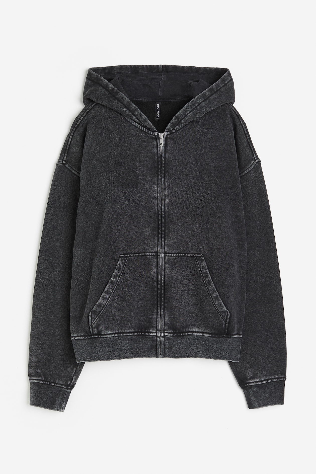 Nirvana H Und M Schwarzer Hoodie Zip Hoodie Damen H&m Kapuzenjacke