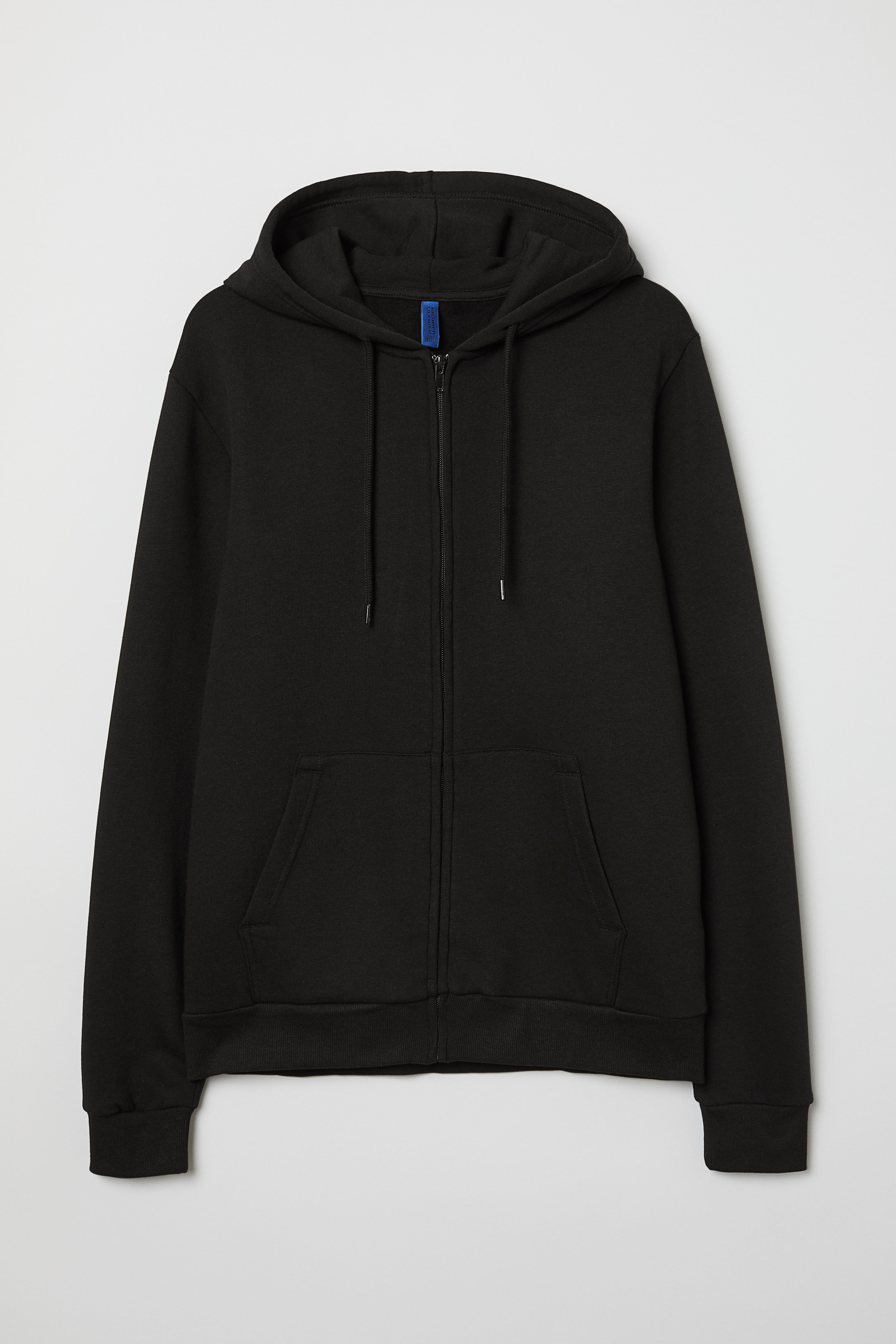 Hooded Jacket Black Men H M CA