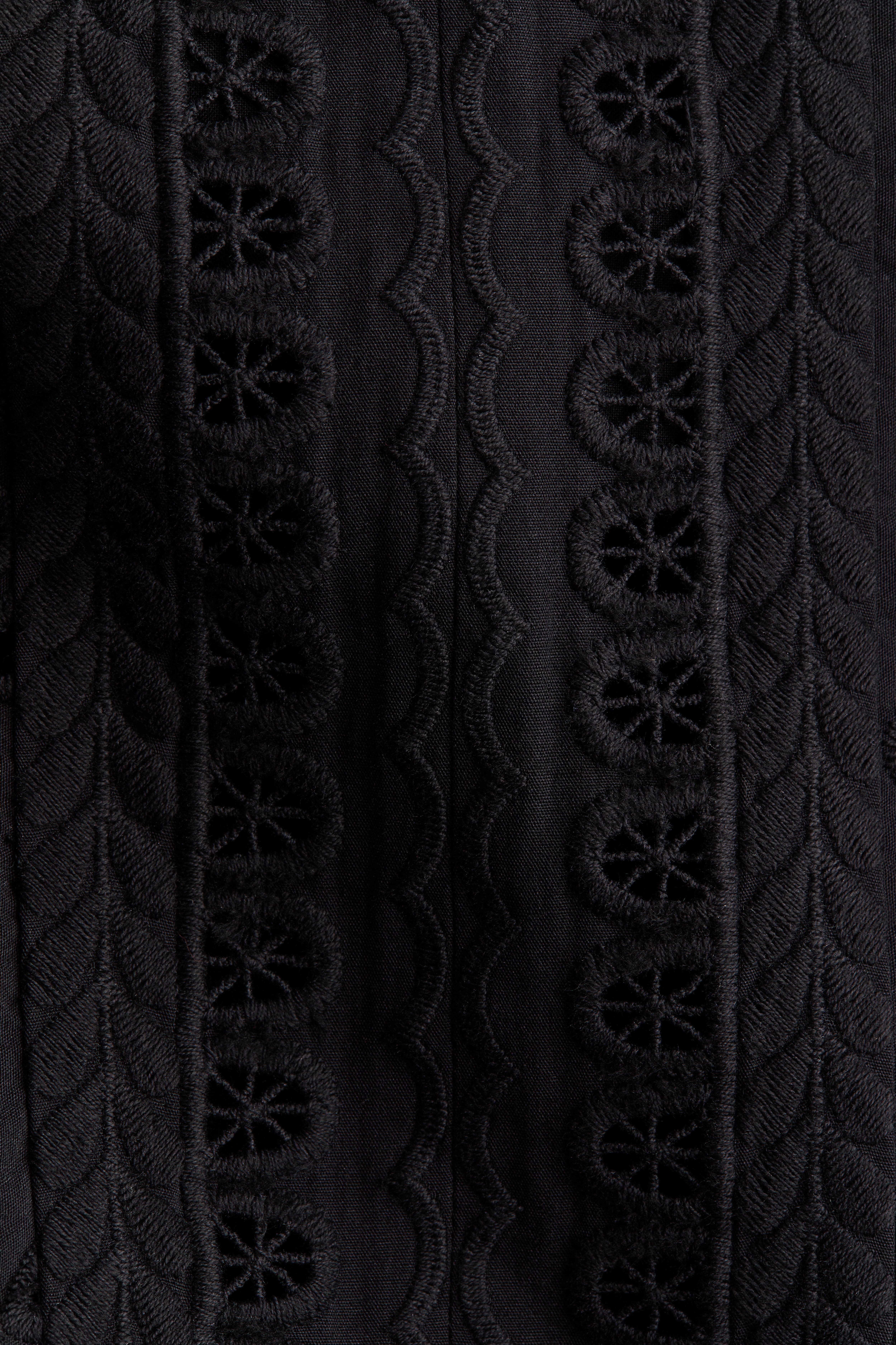 Eyelet-Embroidered Strappy Dress