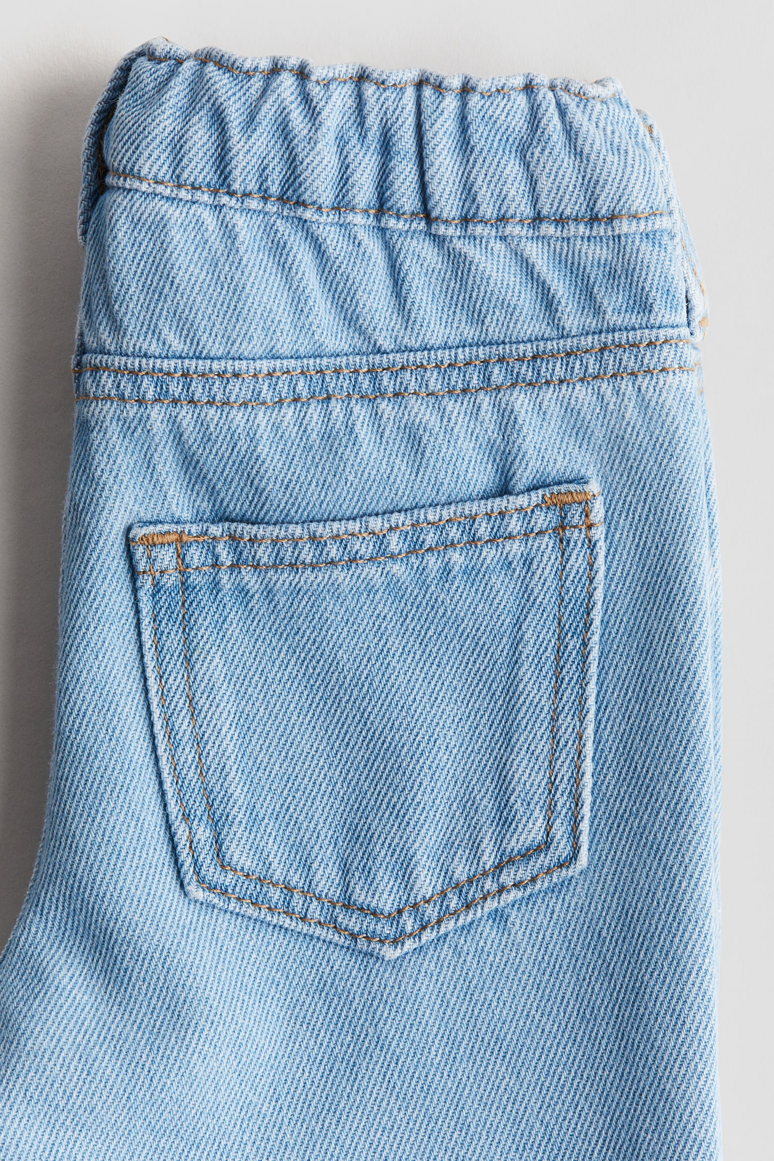 Детские джинсы H&M Embroidery-Detail, цвет: Светлый джинсовый синий — фото 2