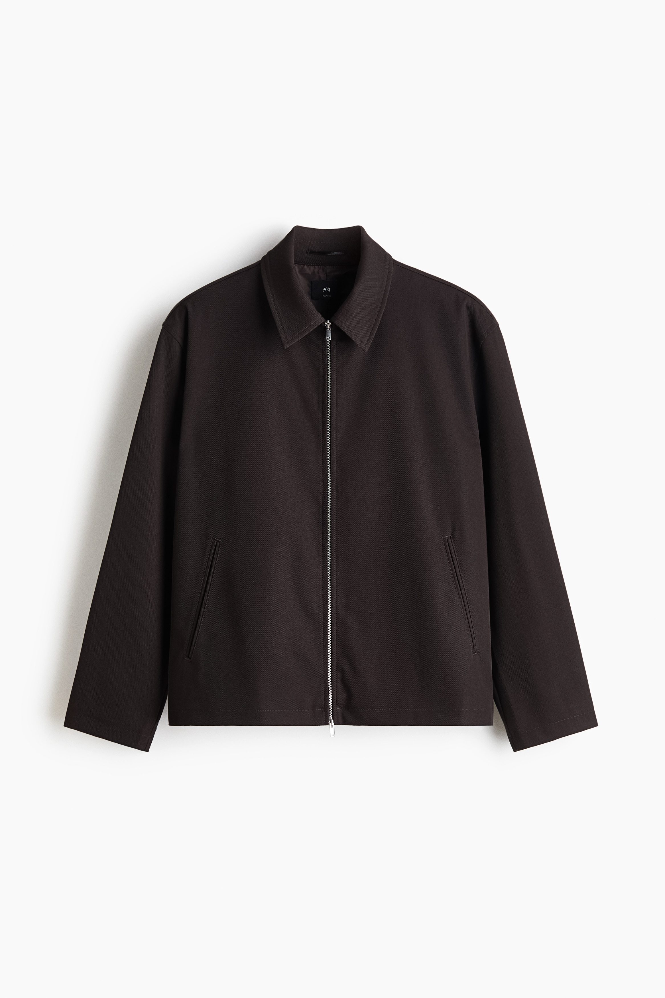 Zip-through overshirt