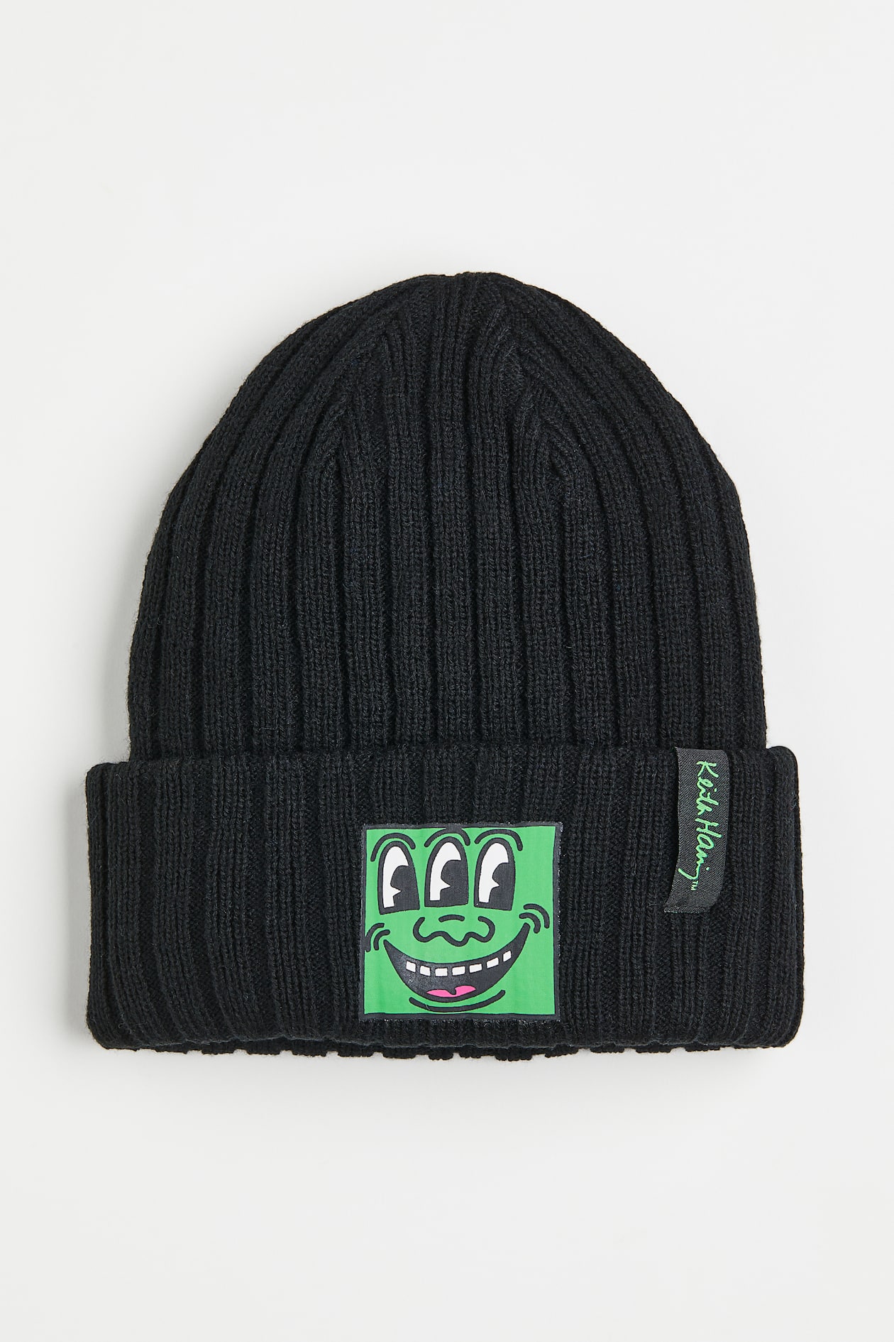 Motif-detail hat Black/Keith Haring Kids H&M