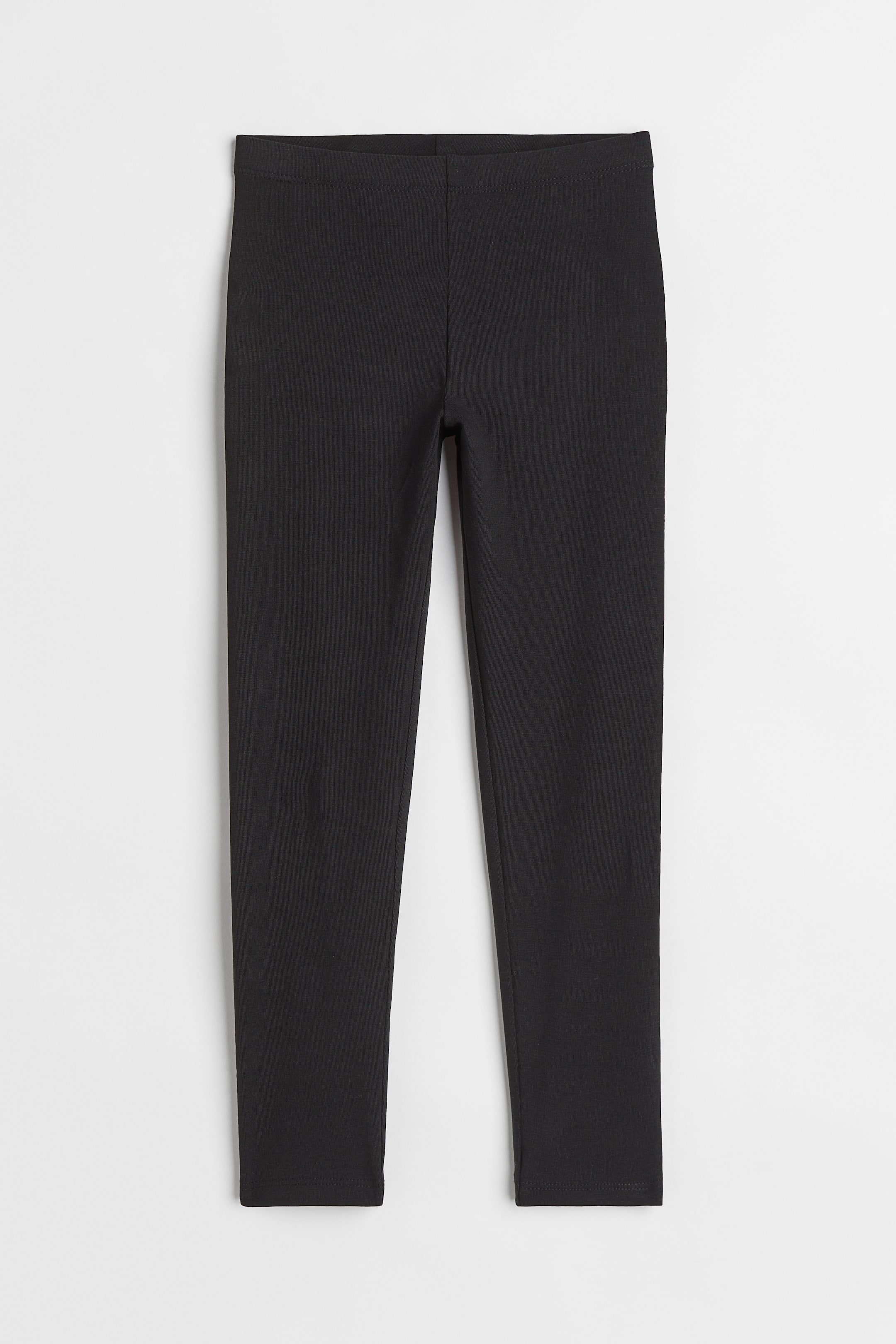 Leggings - High waist - Long - Black - Kids | H&M US