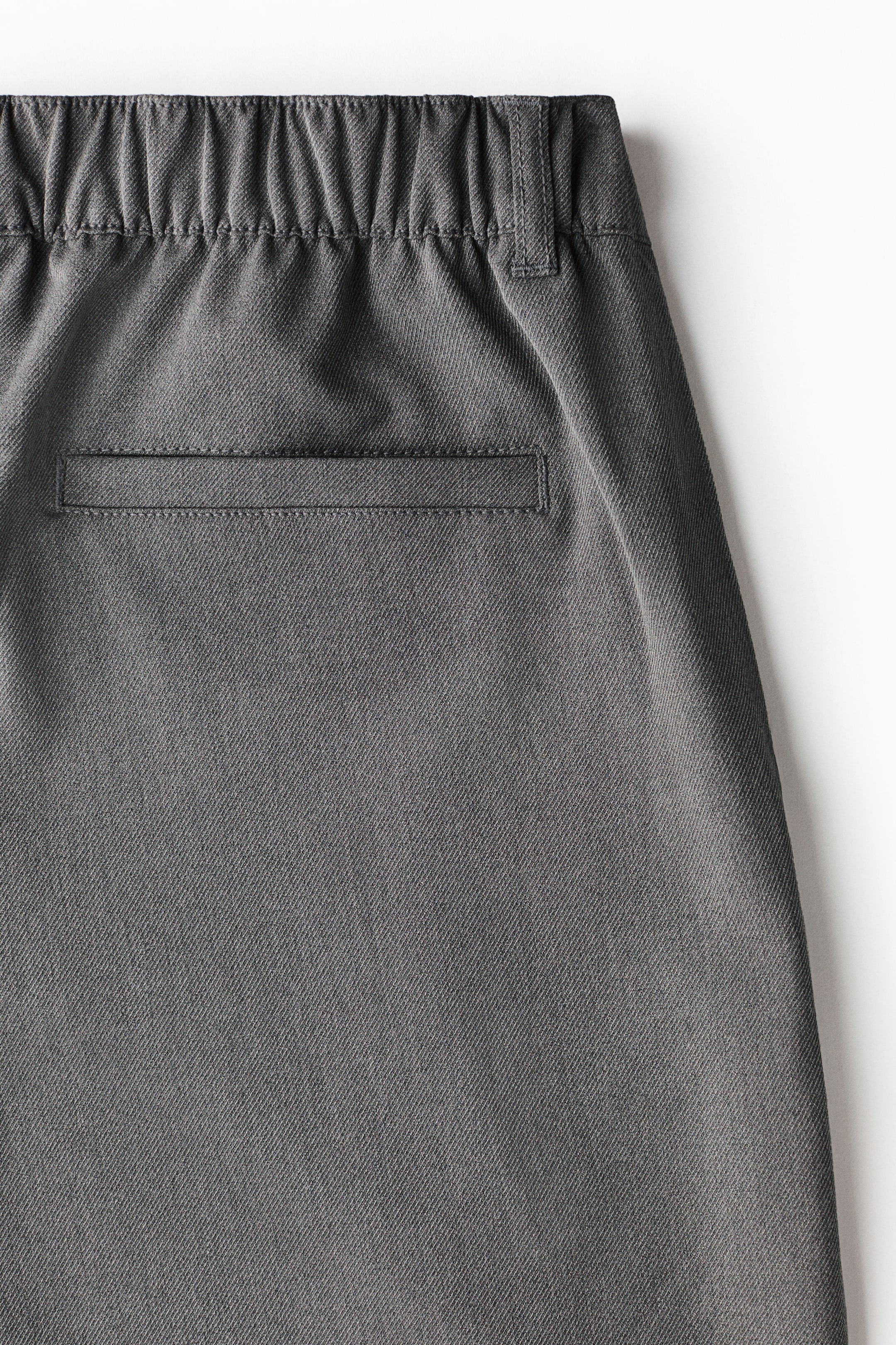 Xem ảnh lớn hơn: Quần dài kiểu may đo Loose Fit - Màu xám - Men | H&M VN 2