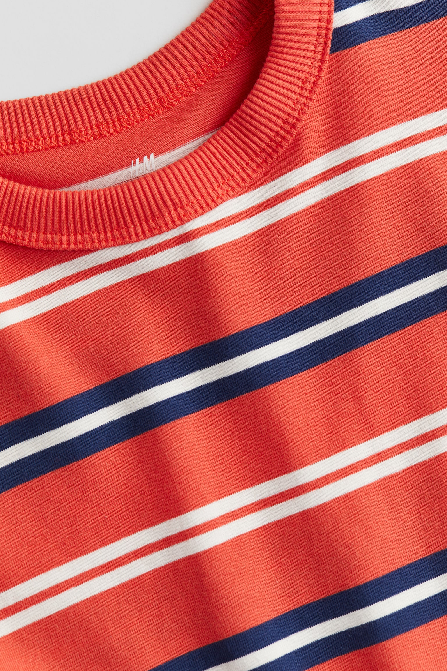 Long-sleeved T-shirt - Red/Striped/Beige/Blue striped/Light yellow/Striped/Navy blue/Striped/Light grey/73/Navy blue/Striped - 4