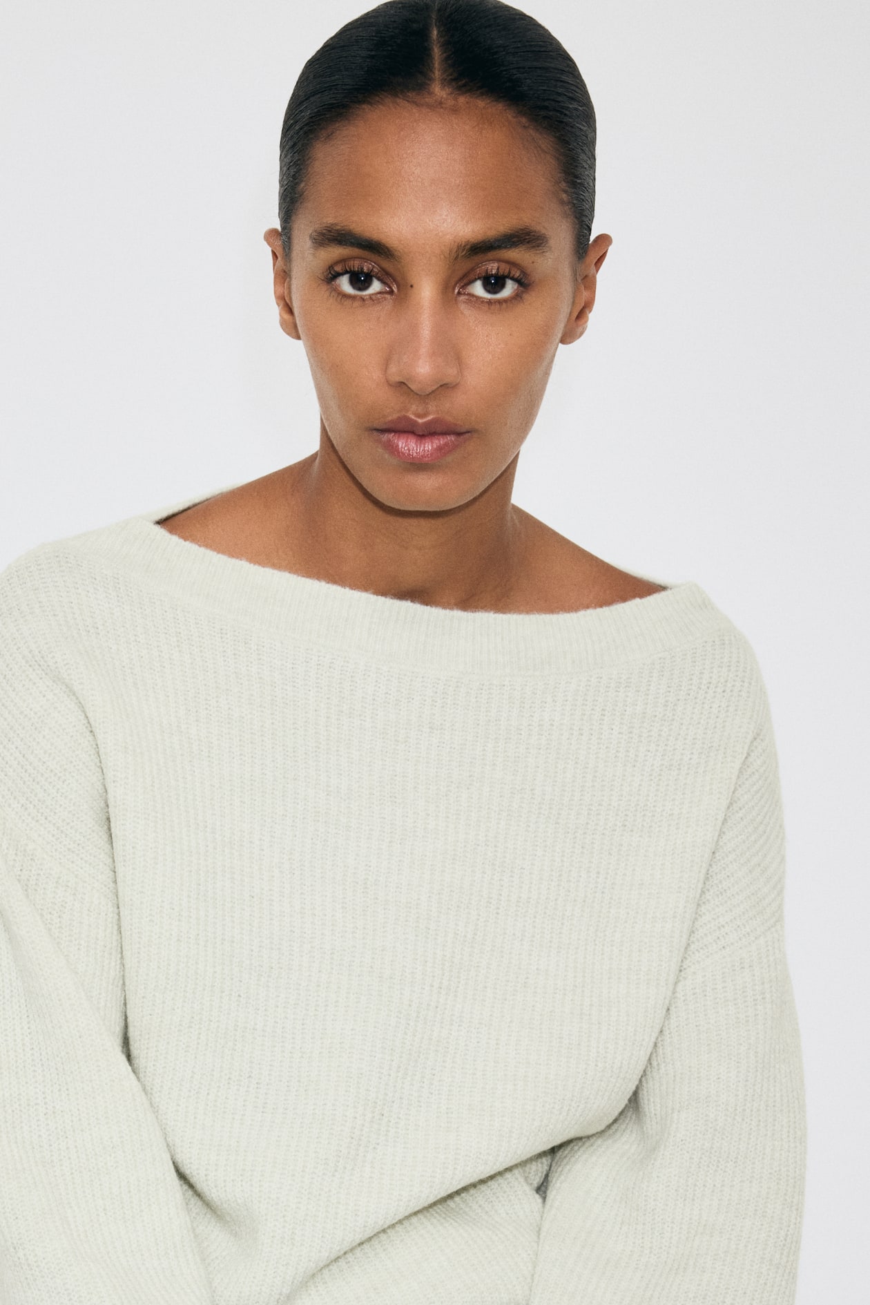 Boat-Neck Sweater - image 4