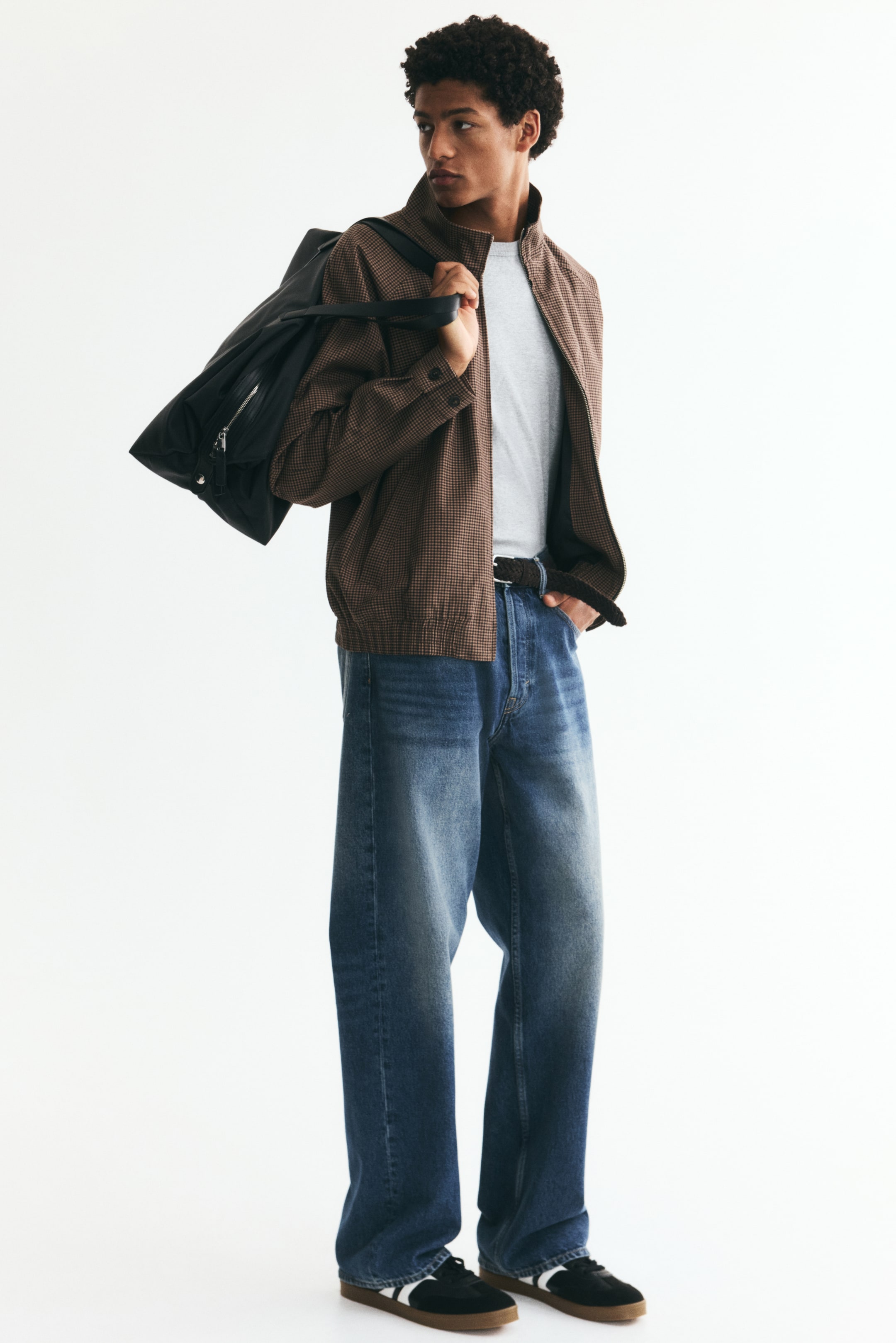 Мужские куртки H&M Harrington-Style Jacket — фото 5