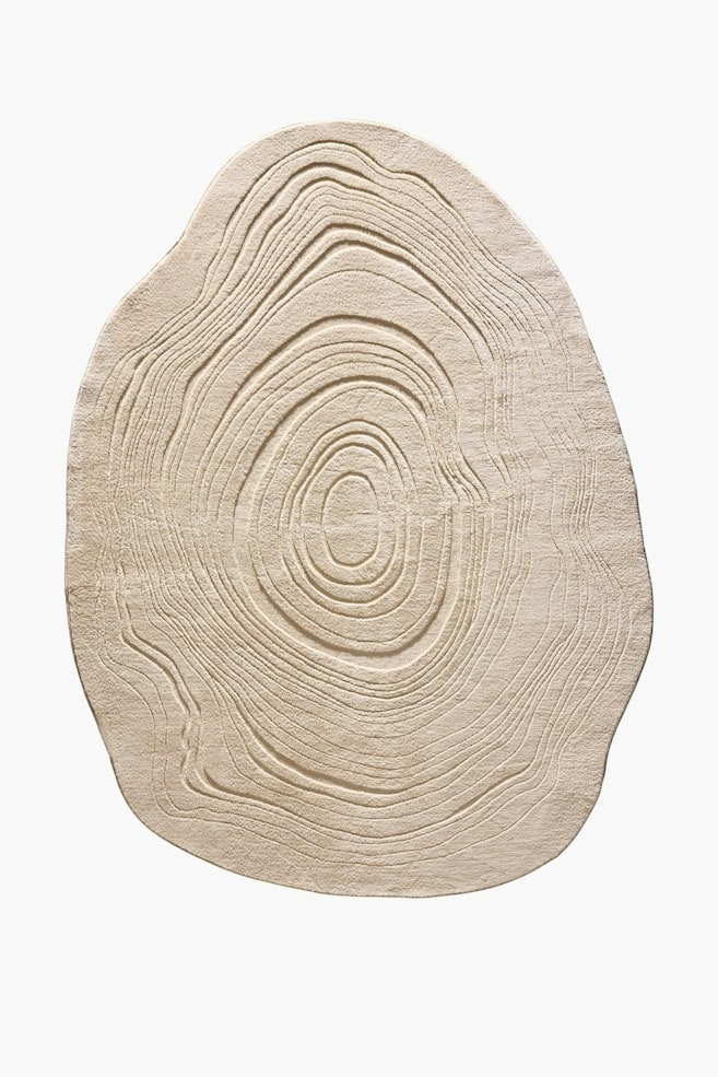 Alfombra Lavable Pam - Beige/Crema/Gris - 1