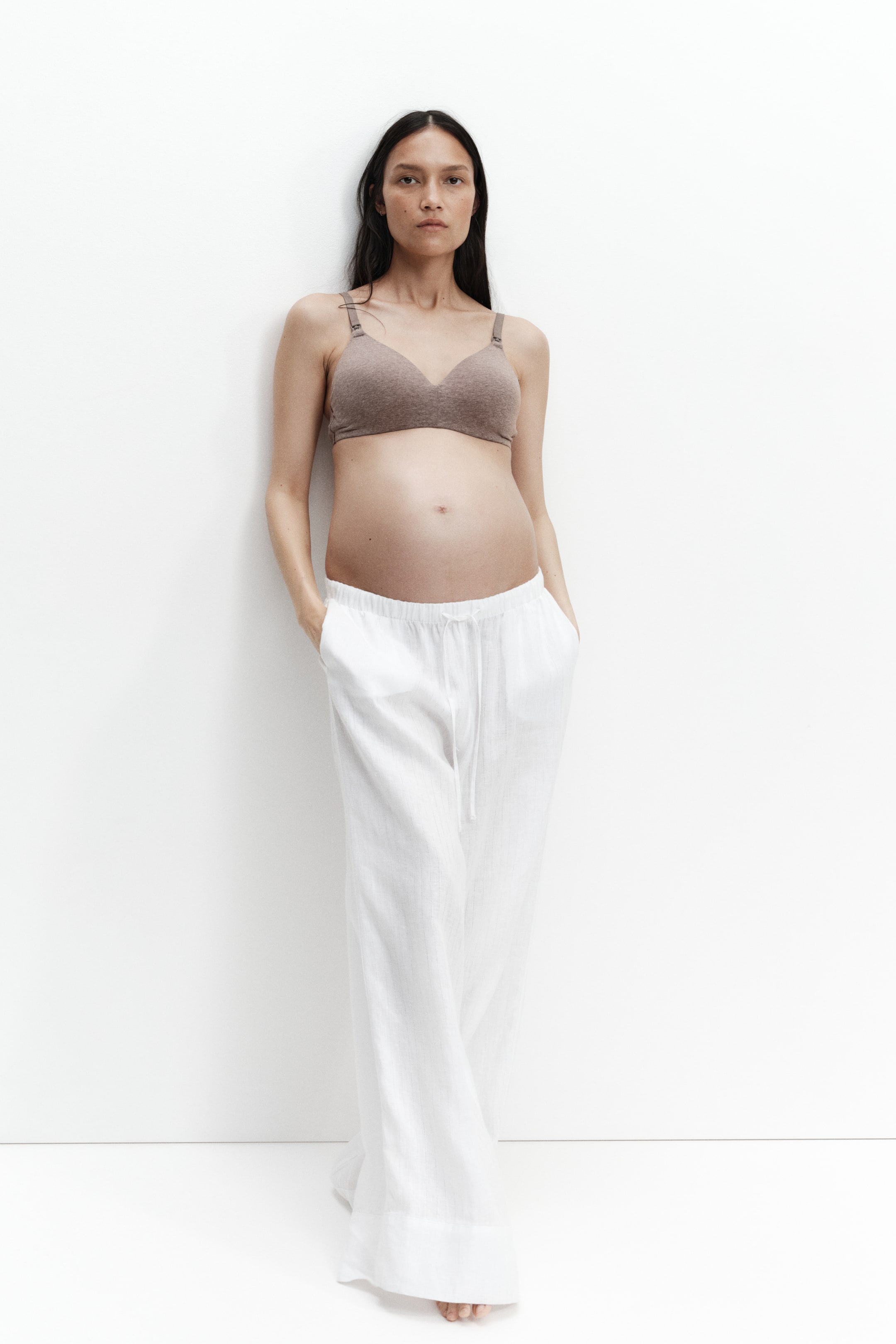 Женские бра для кормления H&M MAMA хлопковые, 2 шт — фото 3