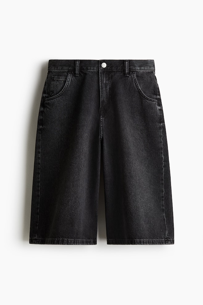 Vaquero corto Super Baggy - Denim black/Azul denim claro/Azul denim/Azul denim oscuro - 1
