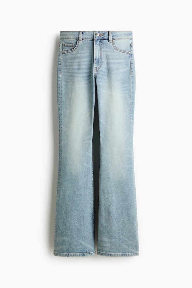 Flared High Jeans - Light denim blue/Denim blue/Dark denim blue/Black/washed/Denim blue/Washed denim blue/White/Dark blue - 1