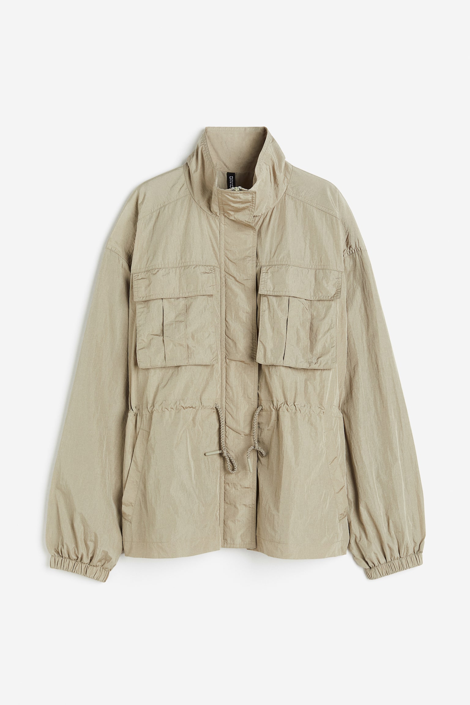 Nylon Parka - Light khaki green - 1