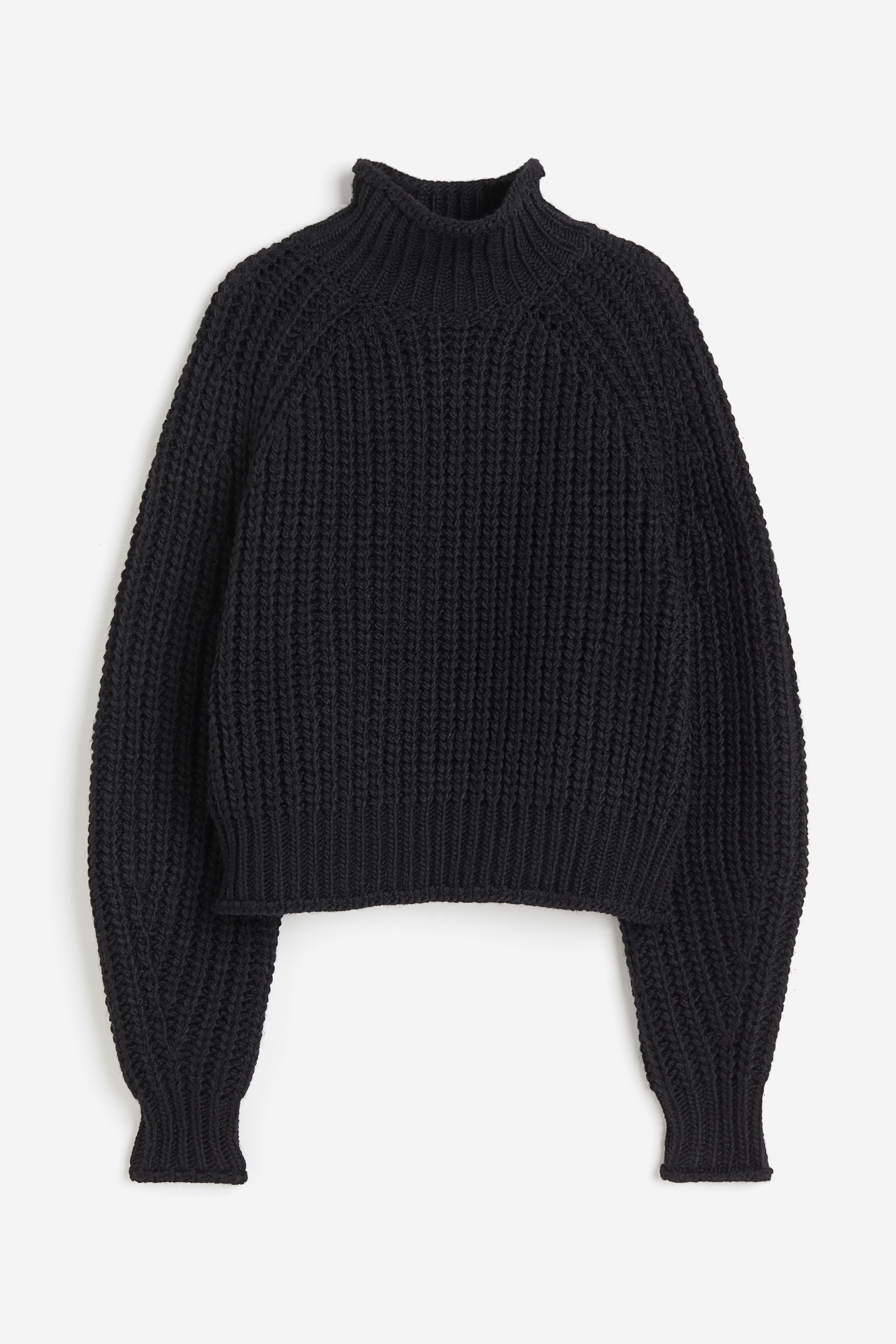 H and m polo neck jumper best sale