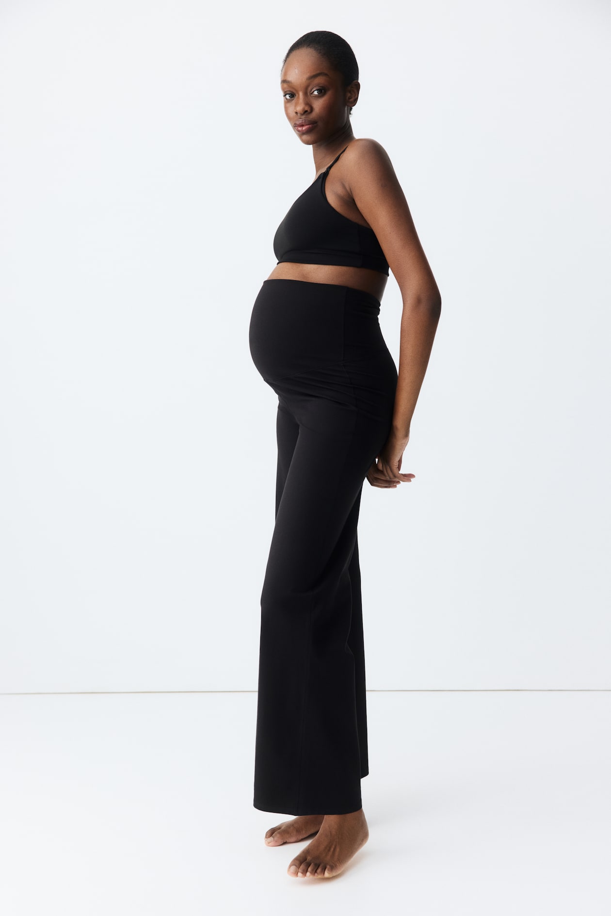 MAMA Wide-Leg Sports Pants - image 2