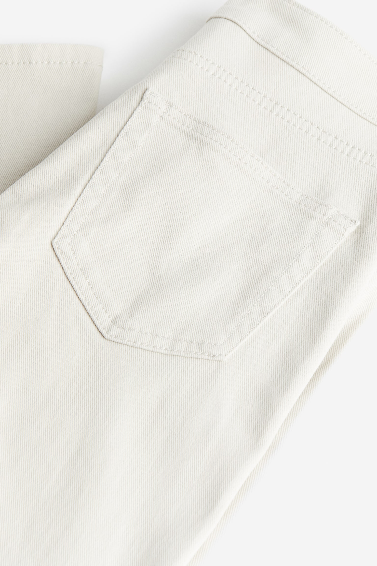 Flared twill trousers - Light beige/Black/Grey/Light grey - 3