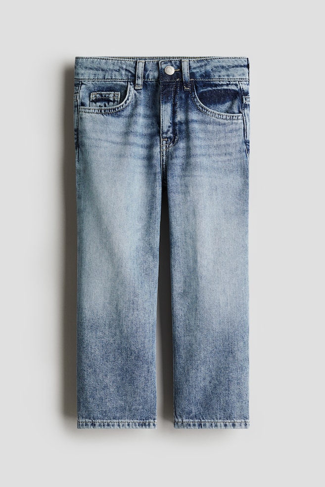 Baggy Fit Jeans - Denim blue/Denim grey/Light denim blue/Denim blue/Dark denim blue - 1