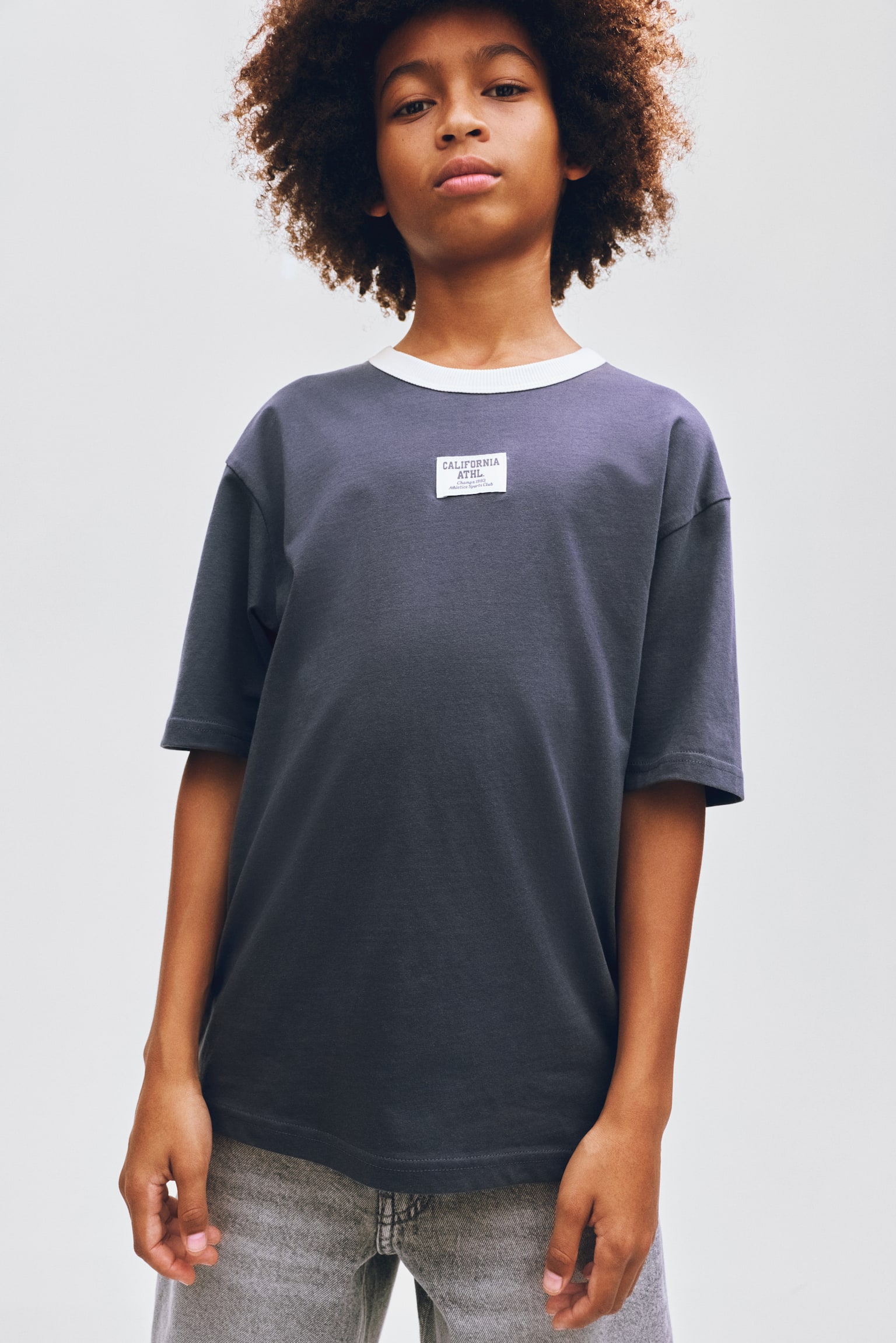 Tričko s motívom - Tmavosivá/Biela - 3