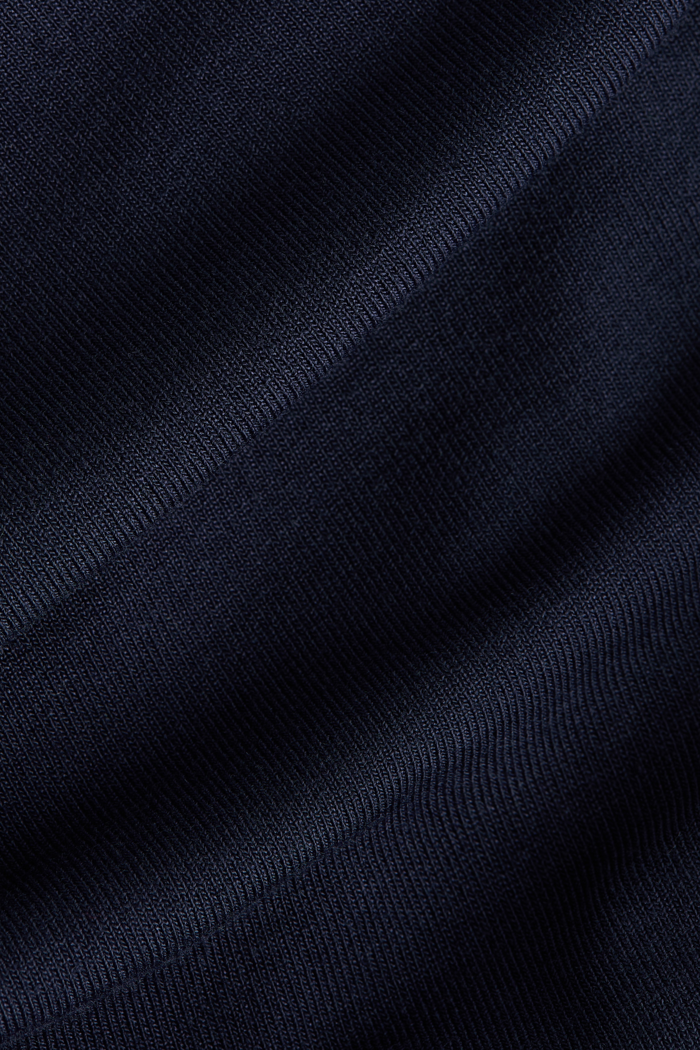 Cowl-back jersey top
