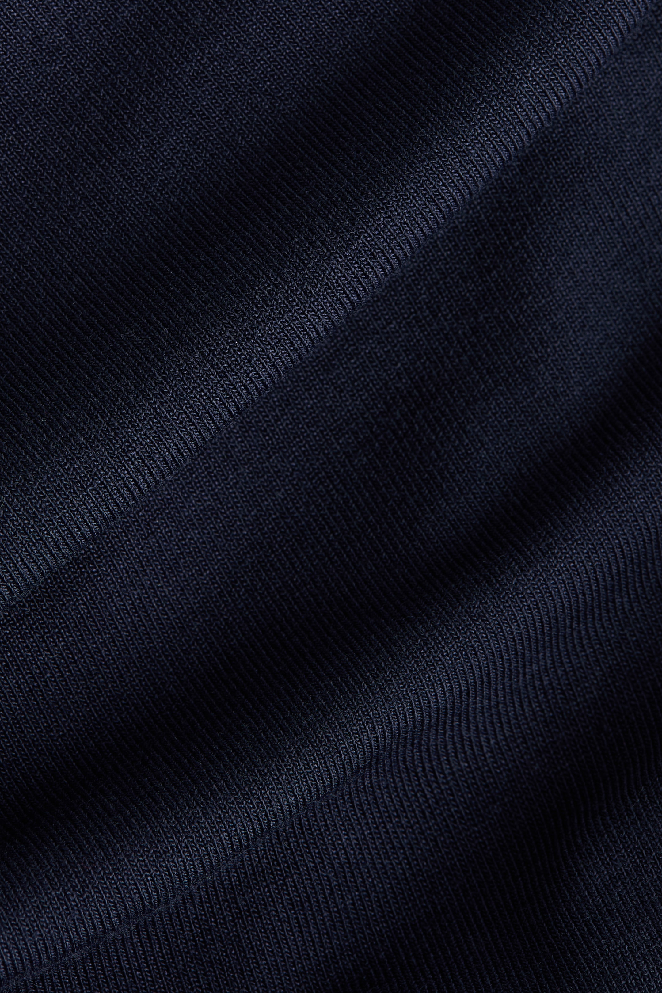 View larger image: Cowl-back jersey top - Navy blue - Ladies | H&M IN 2