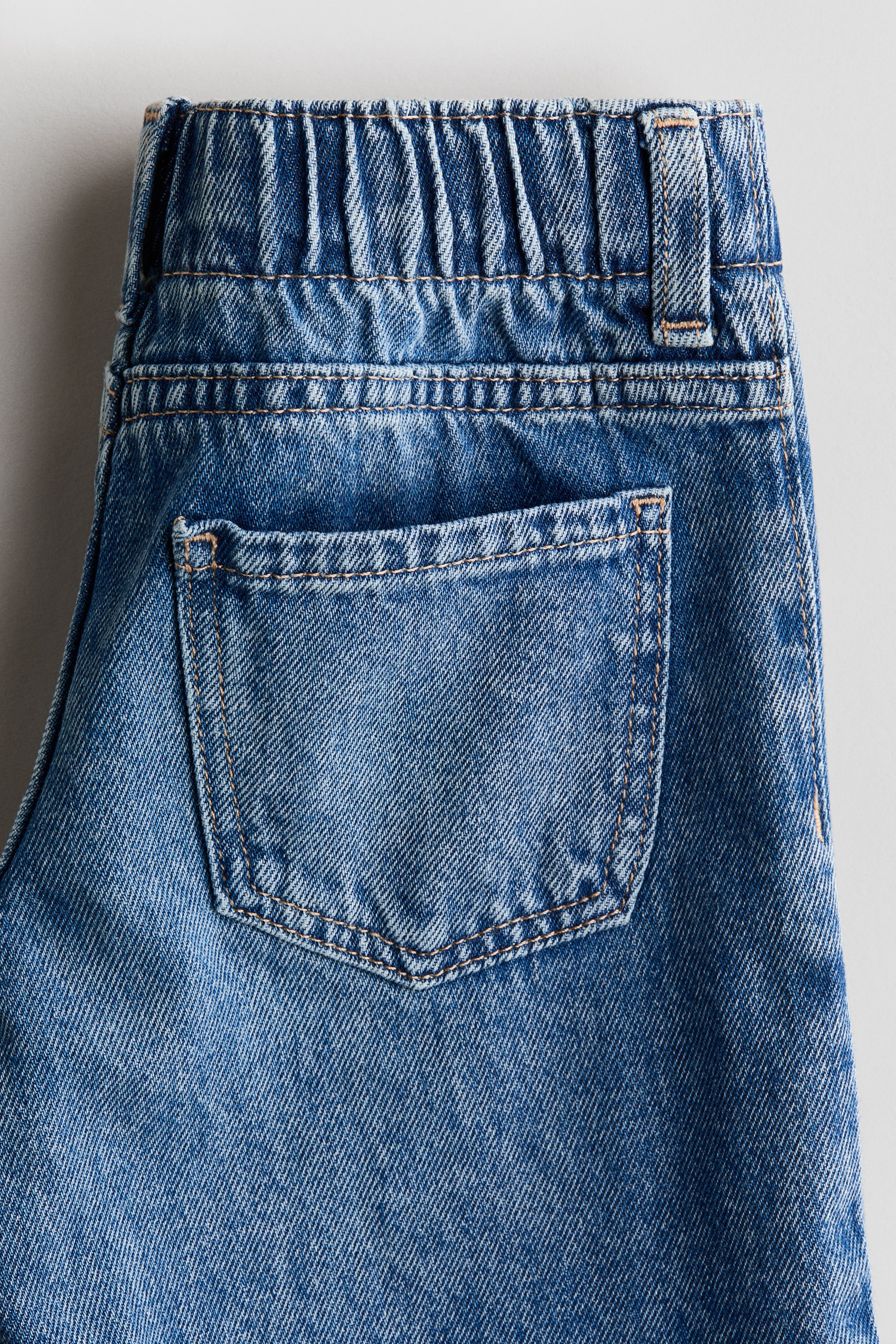 Детские джинсы H&M Loose-Fit Wide-Leg Jeans — фото 6
