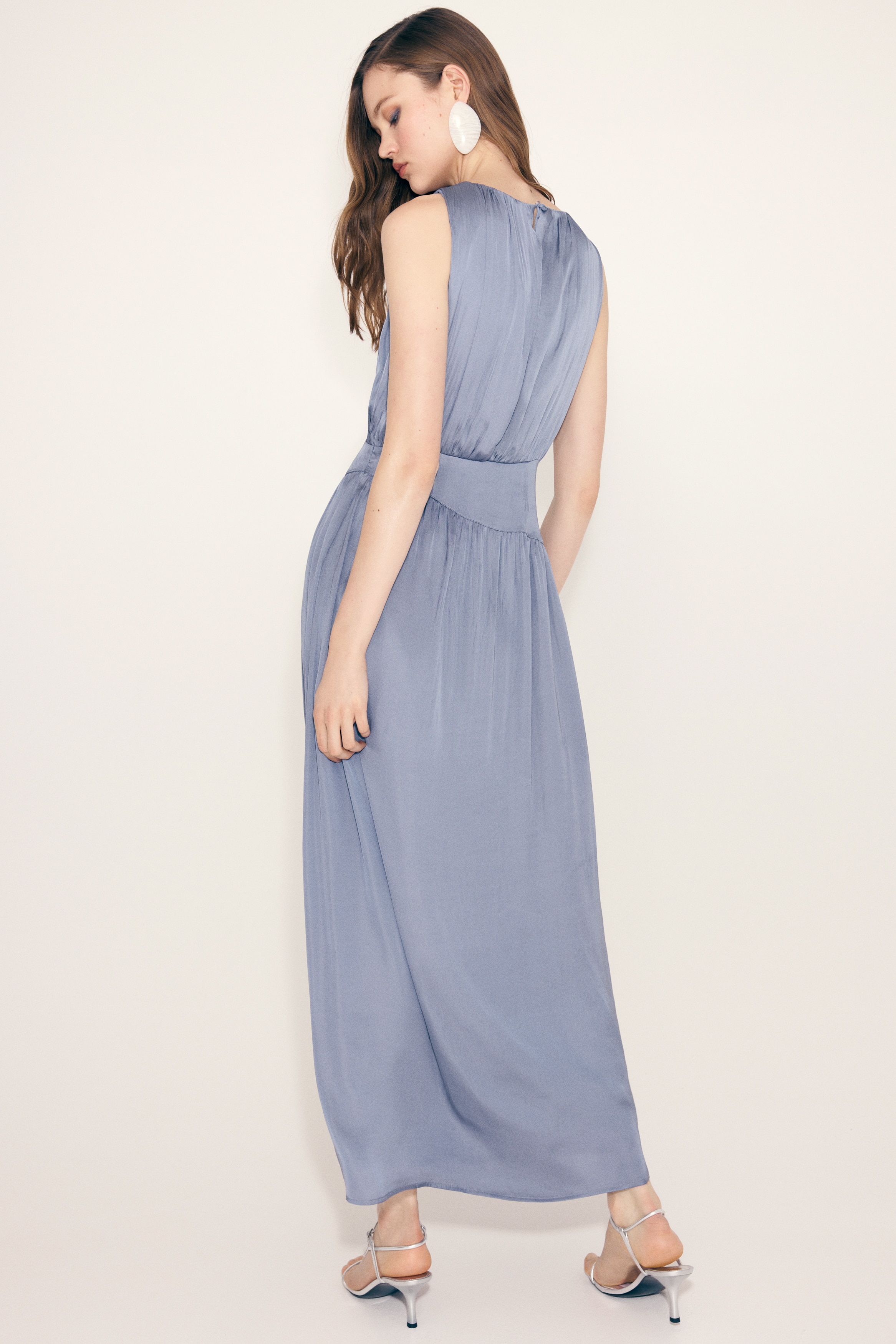 knit drop waist maxi dress Sundra Knit Maxi Dress Green / L