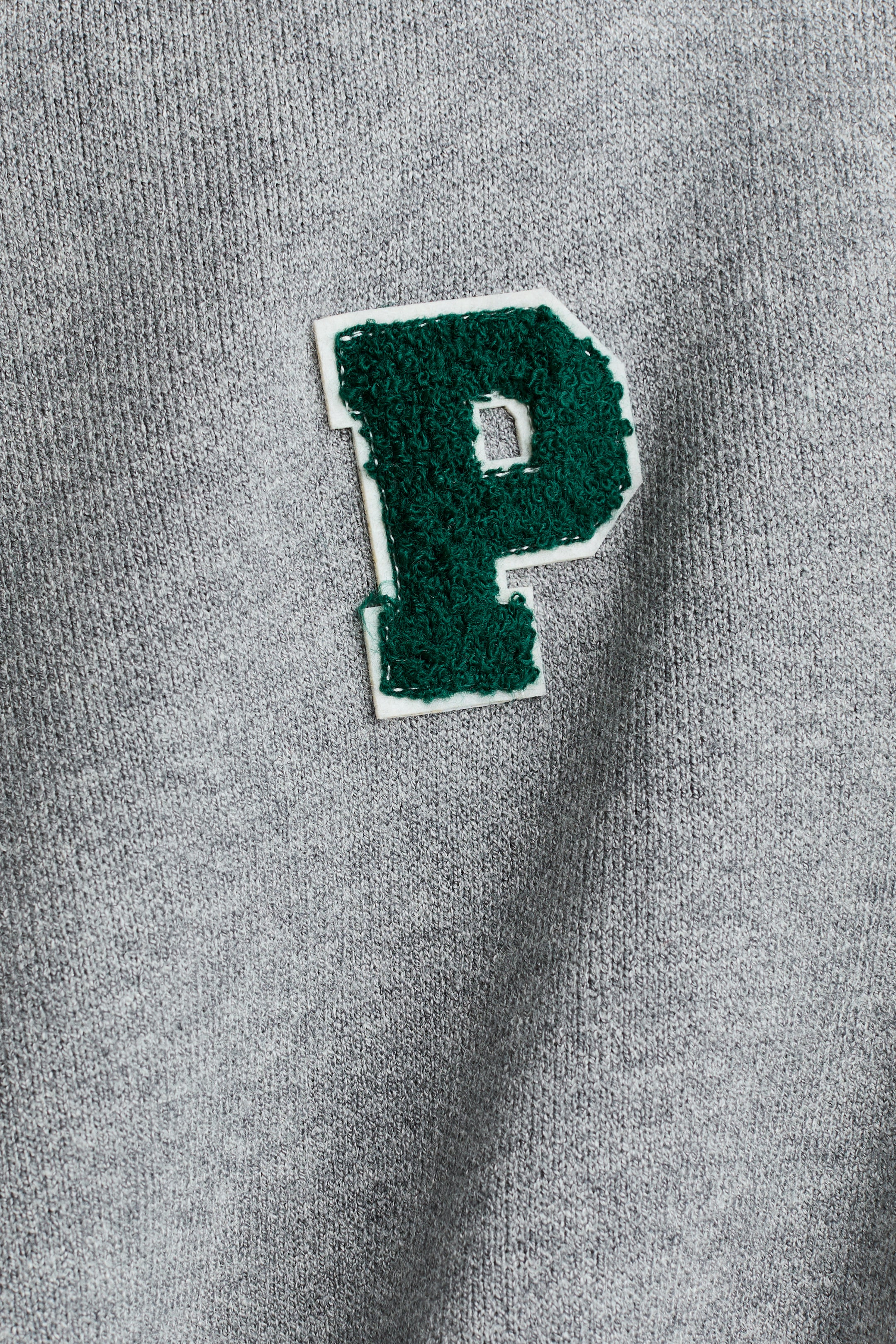 Motif-Detail Sweater