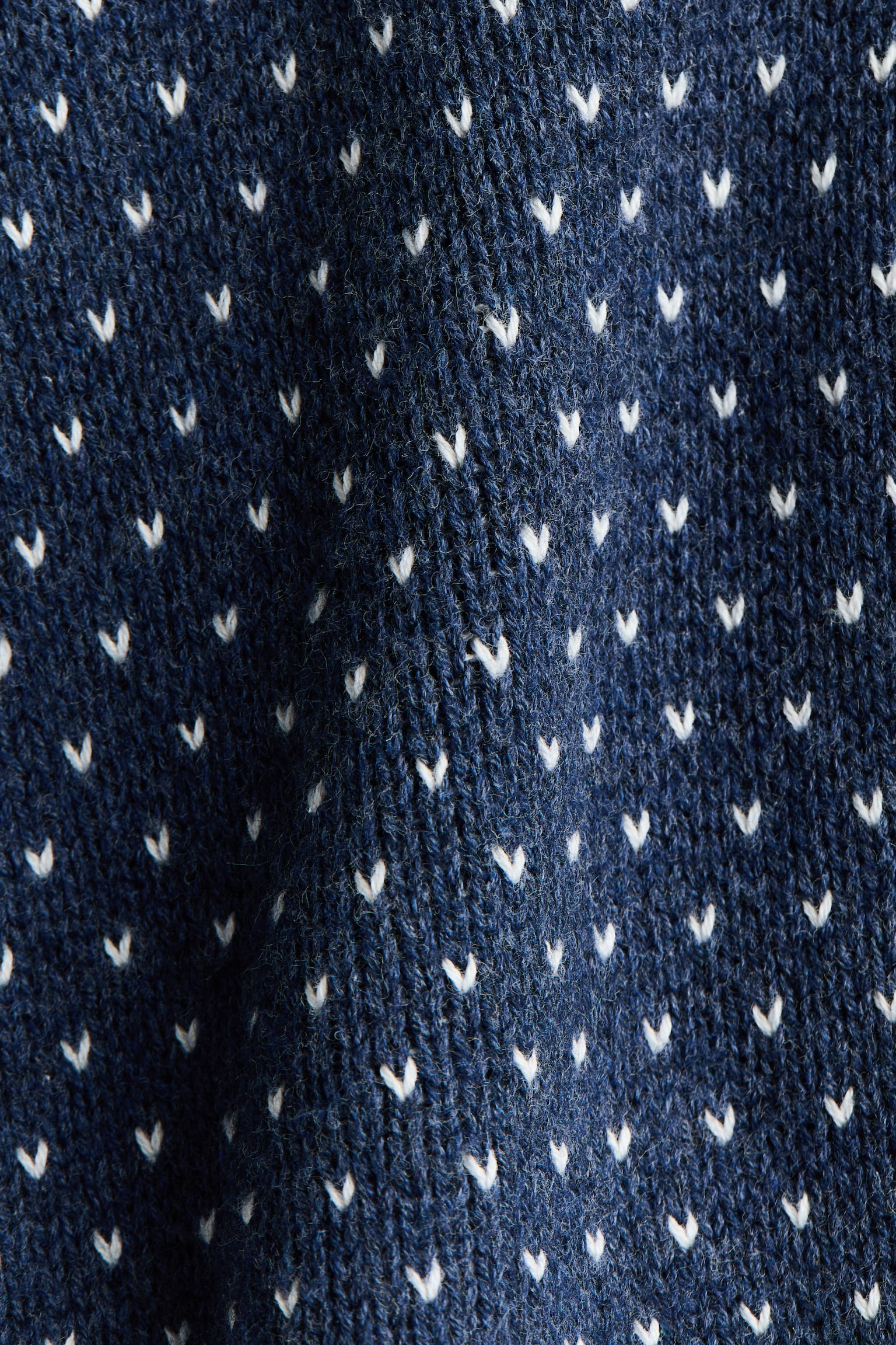 Детский свитер H&M Jacquard-Knit, цвет: Тёмно-синий — фото 4