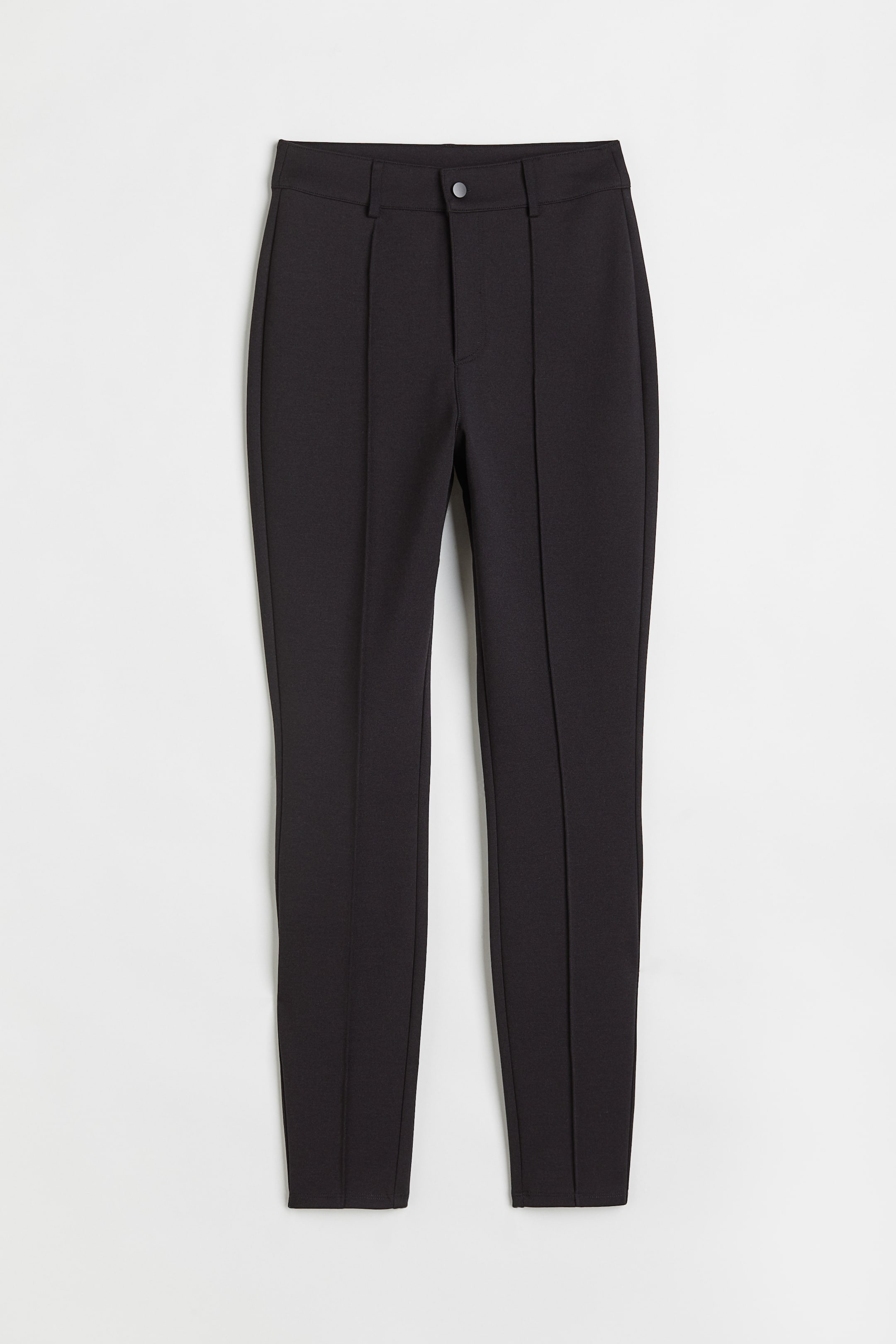 Größeres Bild ansehen: Leggings mit Bügelfalten - Schwarz - Ladies | H&M DE 1
