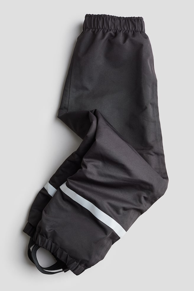 Spodnie typu shell rosnące z dzieckiem - Czarny - 3