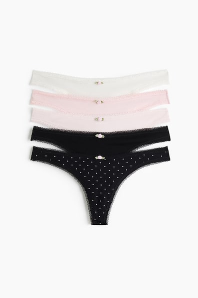 Thongショーツ 5枚セット コットン