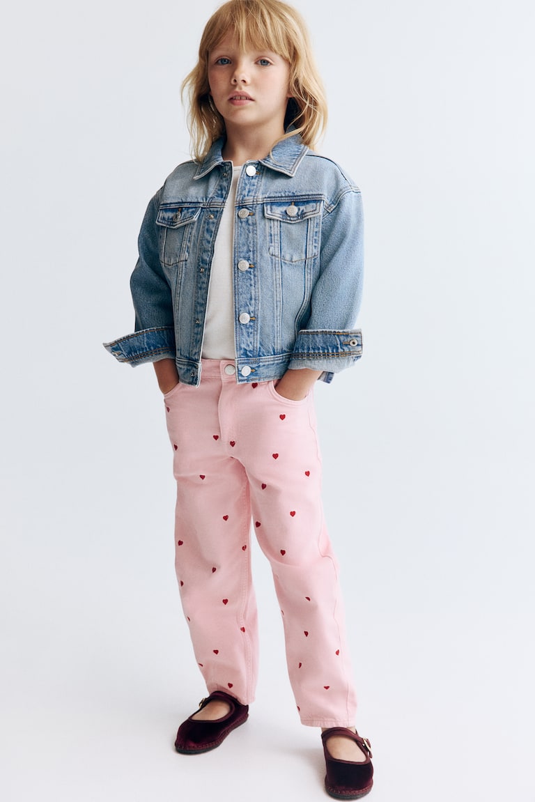 Loose Fit Barrel Jeans