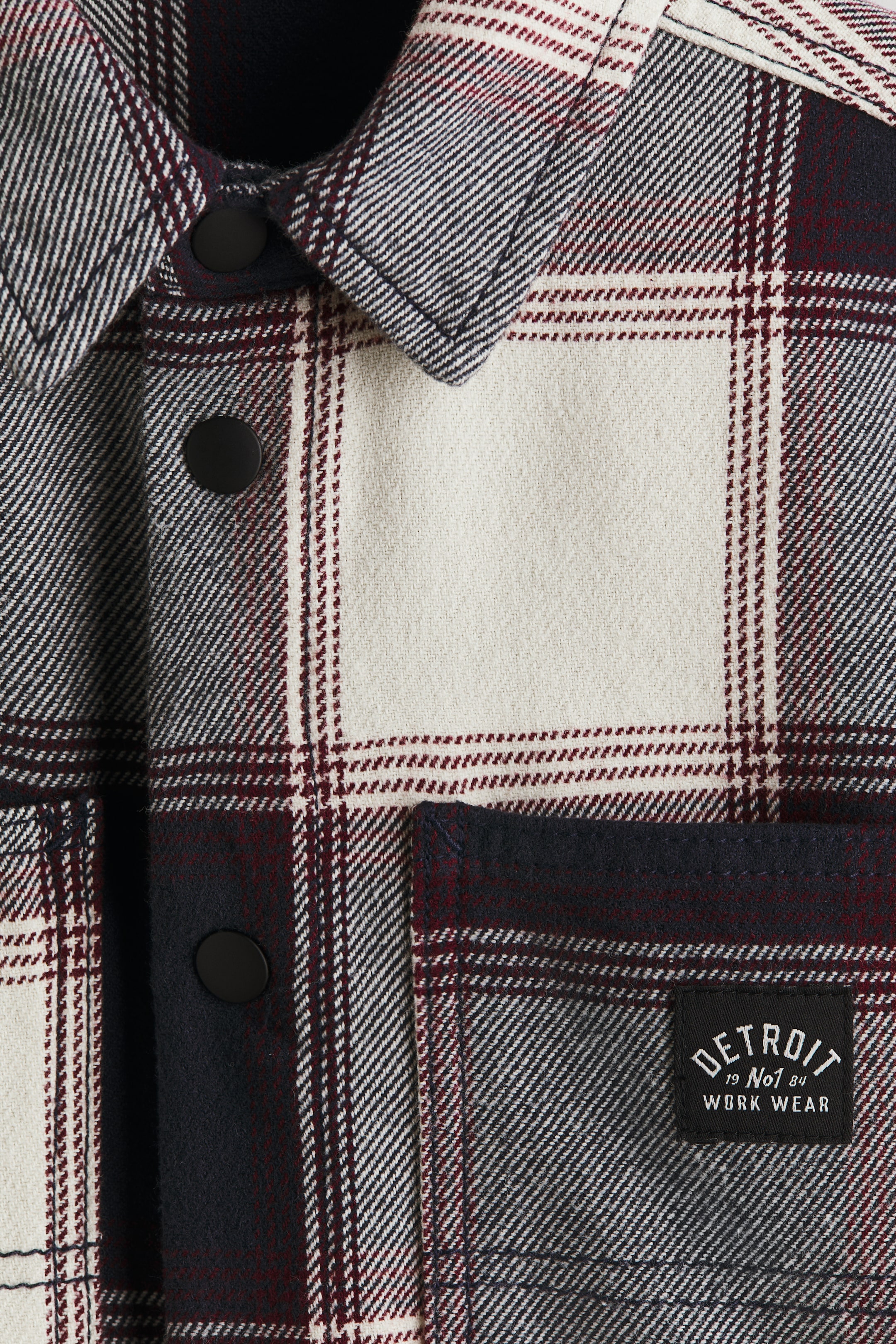 Loose-Fit Flannel Overshirt