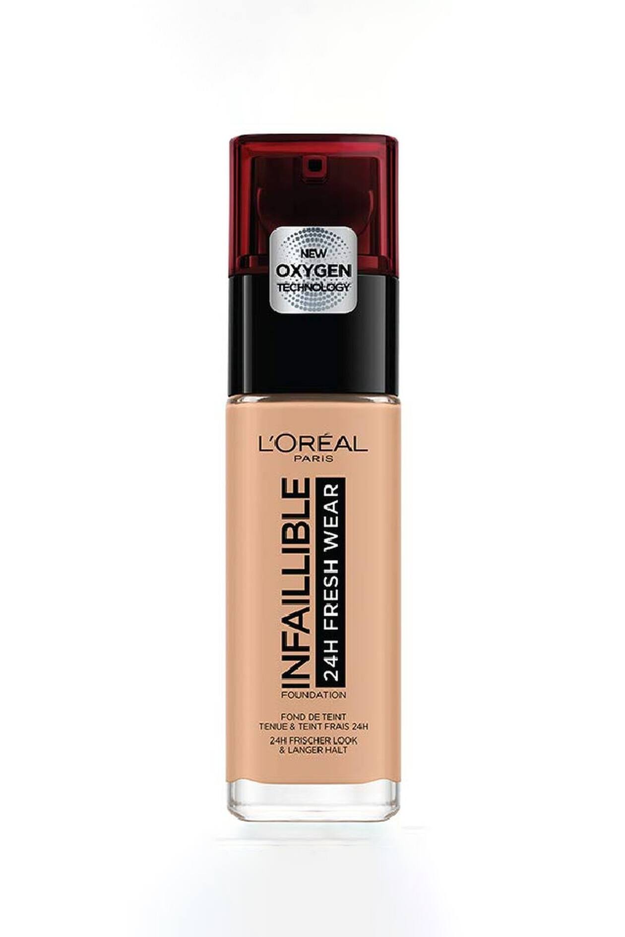 Foundation Infa 24h Fresh Wear - 235 Miel - L'Oréal Paris - Beauty all ...